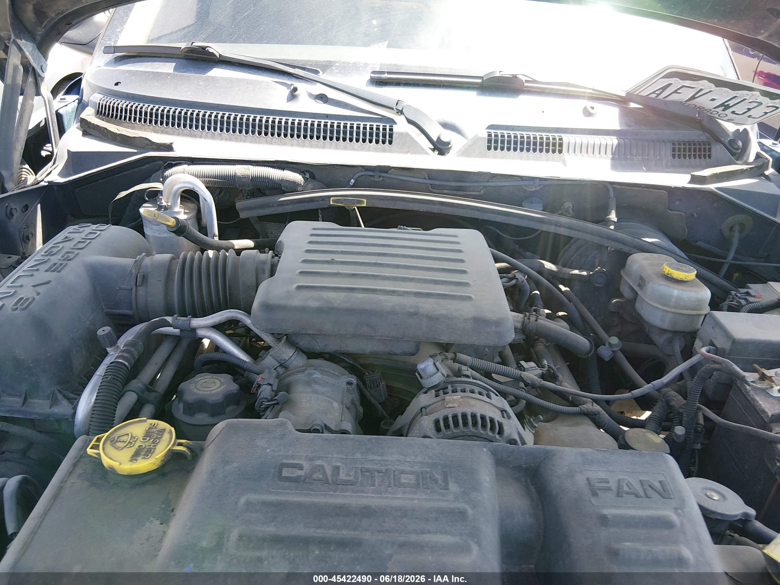 2002 Dodge Dakota Slt Синий vin: 1B7HG48N82S637151