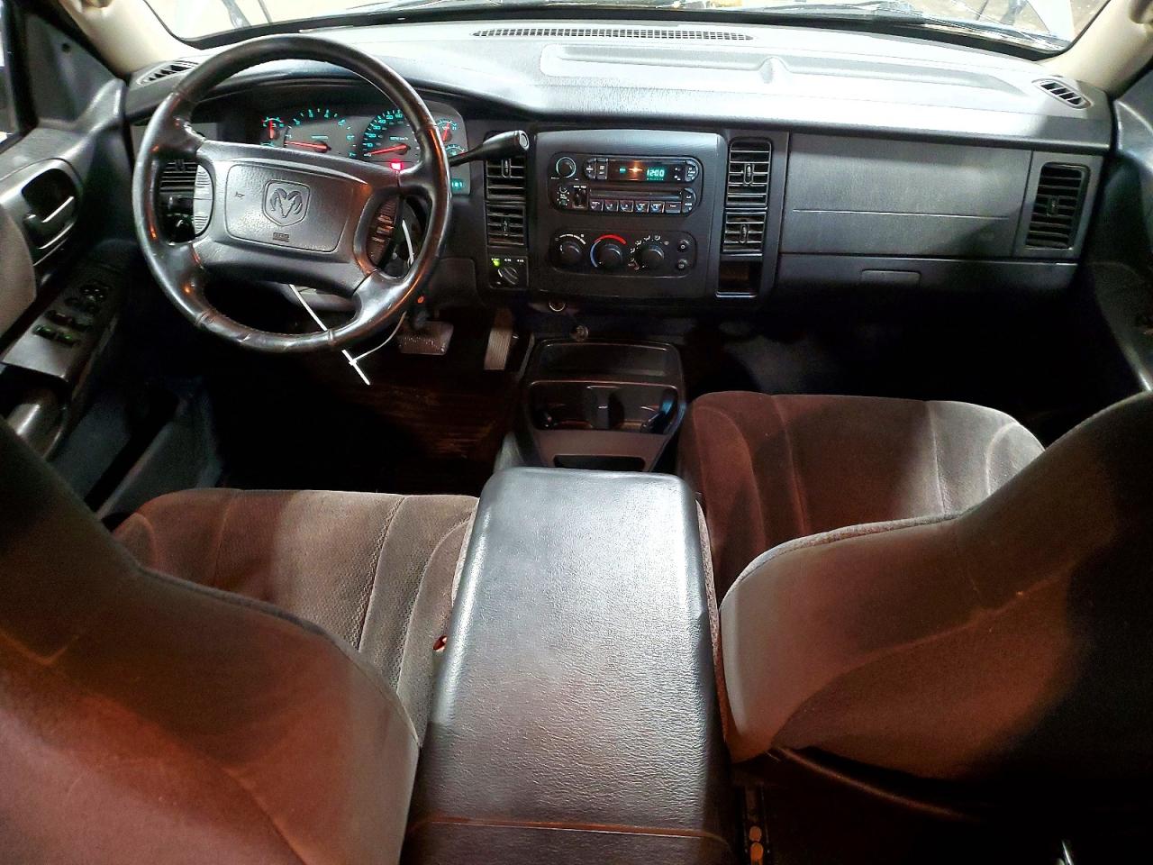 2002 Dodge Dakota Quad Slt Gray vin: 1B7HG48N82S653284