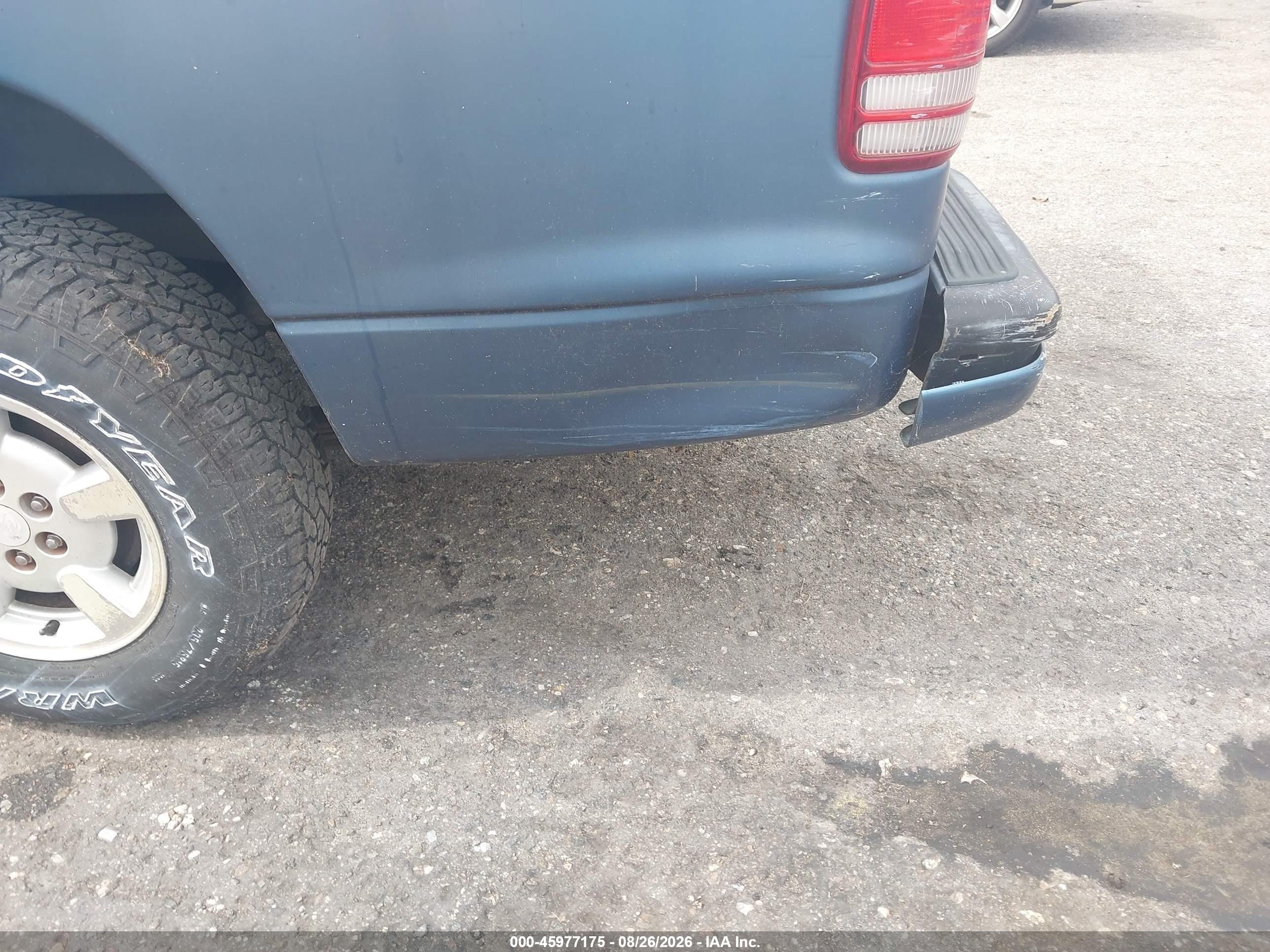 2002 Dodge Dakota Sport Blue vin: 1B7HL38X12S651397