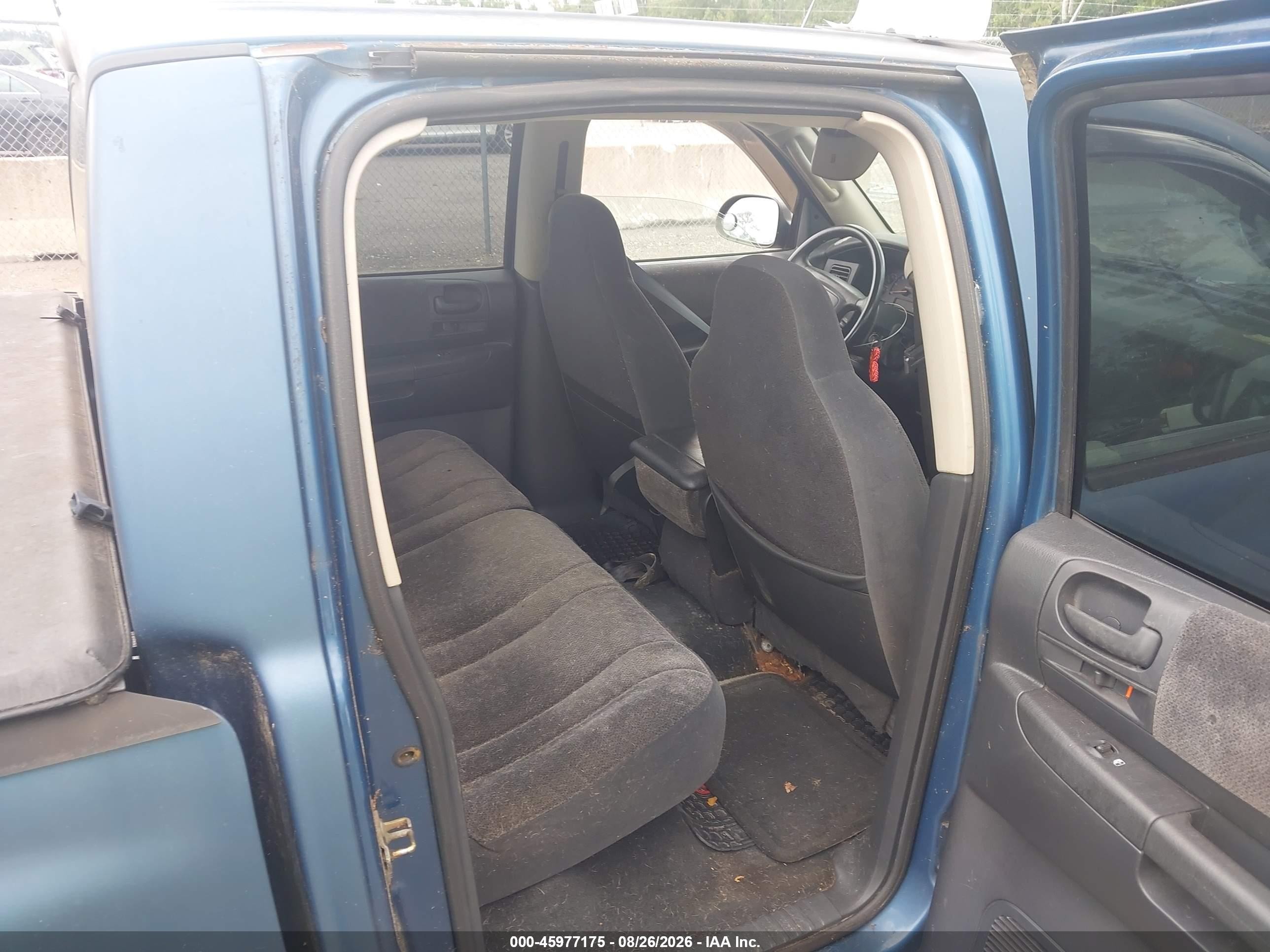 2002 Dodge Dakota Sport Blue vin: 1B7HL38X12S651397