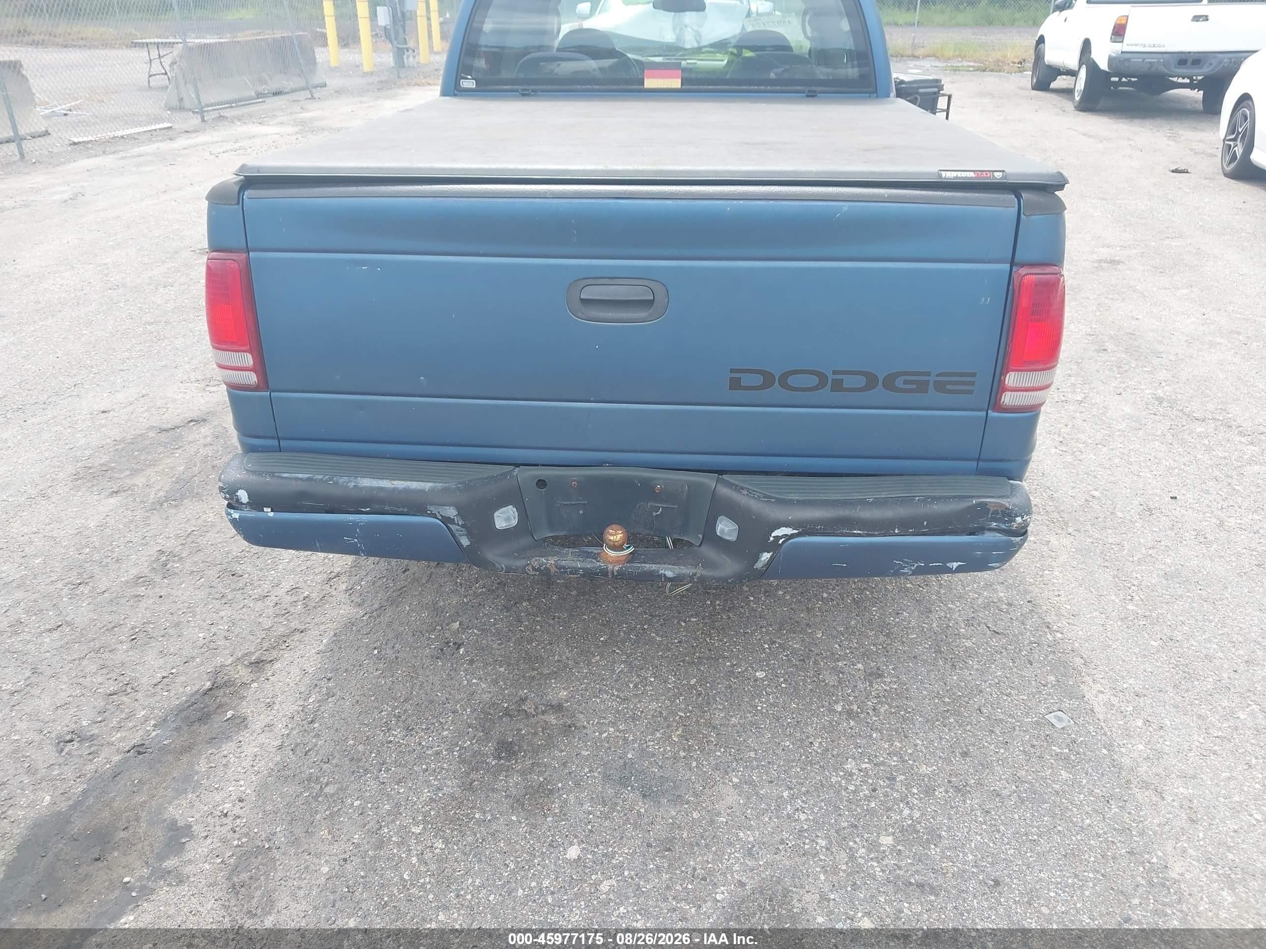 2002 Dodge Dakota Sport Blue vin: 1B7HL38X12S651397