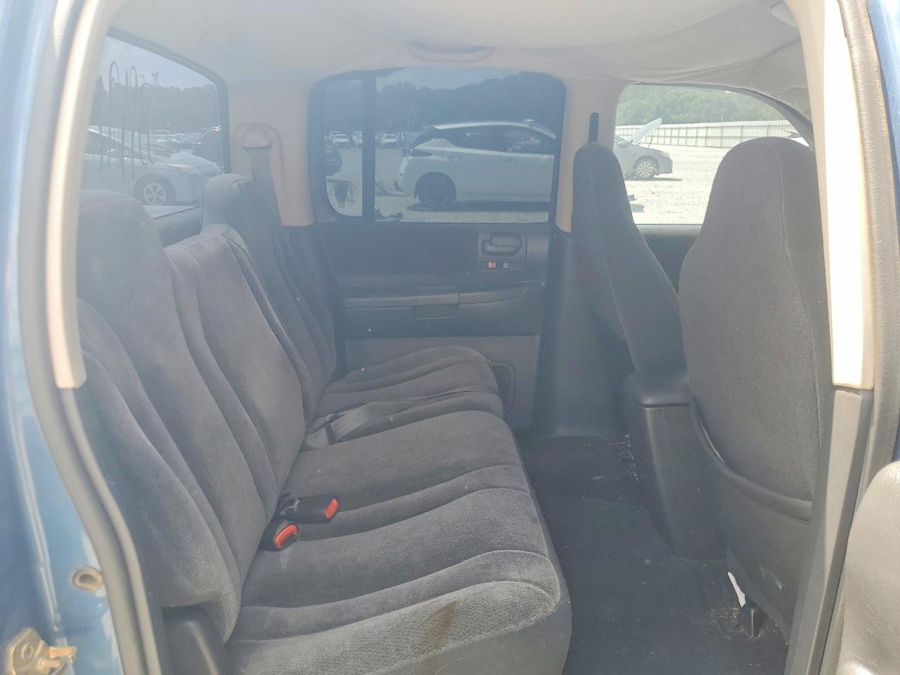 2002 Dodge Dakota Quad Sport Синий vin: 1B7HL38X22S604234