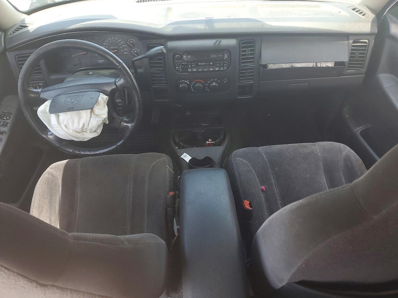 2002 Dodge Dakota Quad Sport Синий vin: 1B7HL38X22S604234