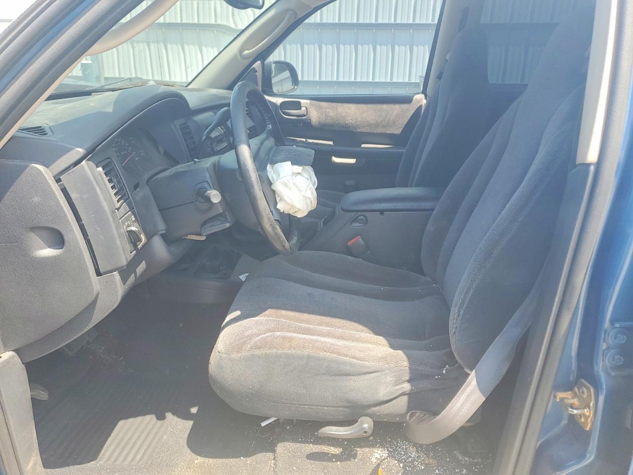 2002 Dodge Dakota Quad Sport Синий vin: 1B7HL38X22S604234