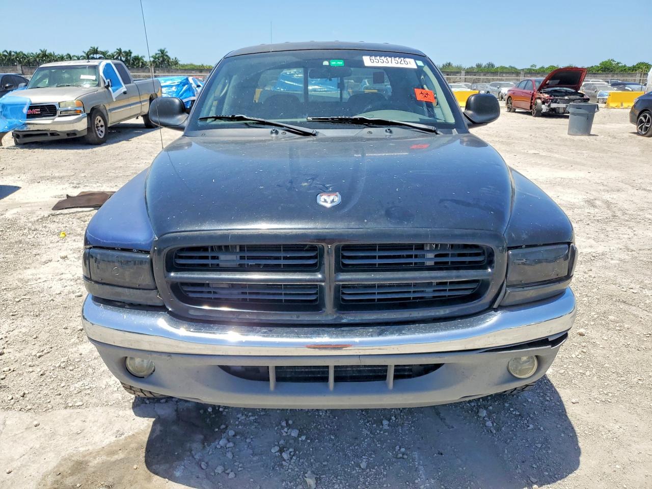 2002 Dodge Dakota Quad Slt Синий vin: 1B7HL48N12S551014
