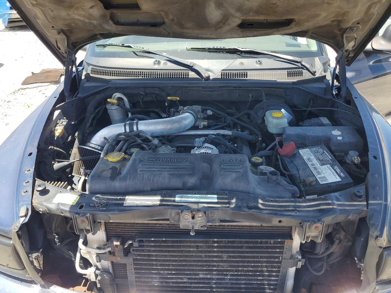 2002 Dodge Dakota Quad Slt Синий vin: 1B7HL48N12S551014