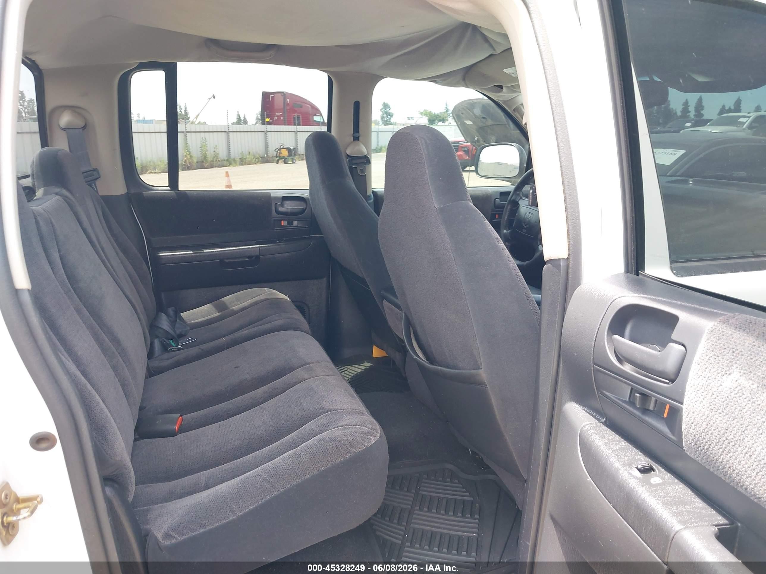 2002 Dodge Dakota Slt Белый vin: 1B7HL48N62S619209