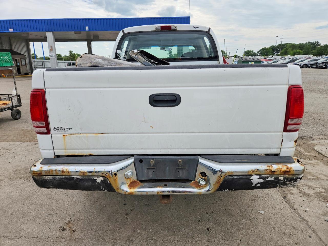 2002 Dodge Dakota Quad Slt White vin: 1B7HL48N82S551527