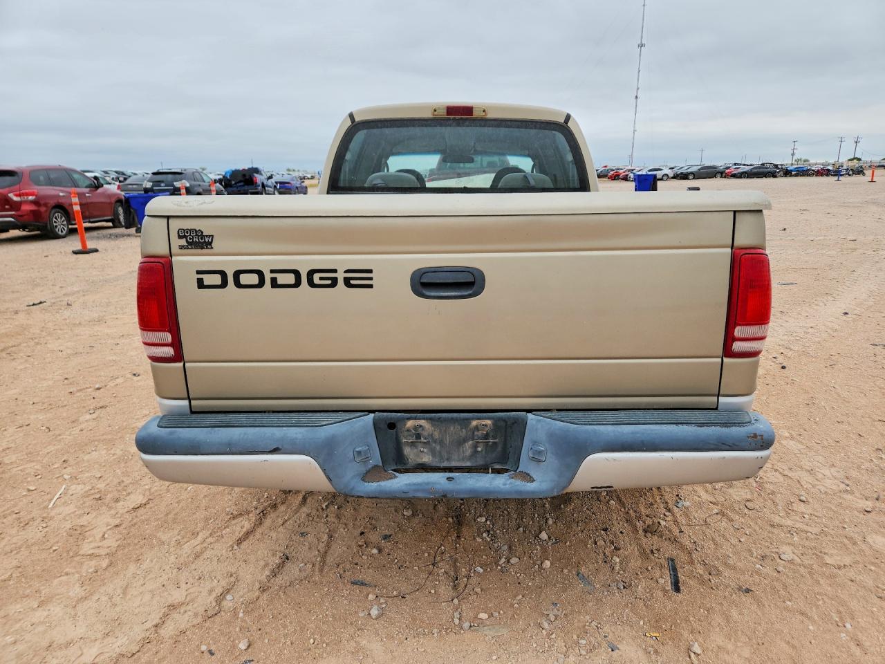 2002 Dodge Dakota Quad Slt Золотой vin: 1B7HL48X52S700963