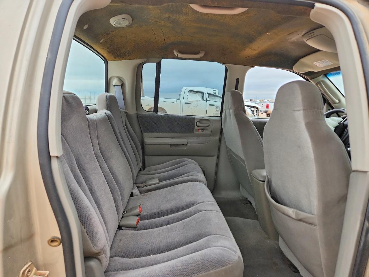 2002 Dodge Dakota Quad Slt Золотой vin: 1B7HL48X52S700963