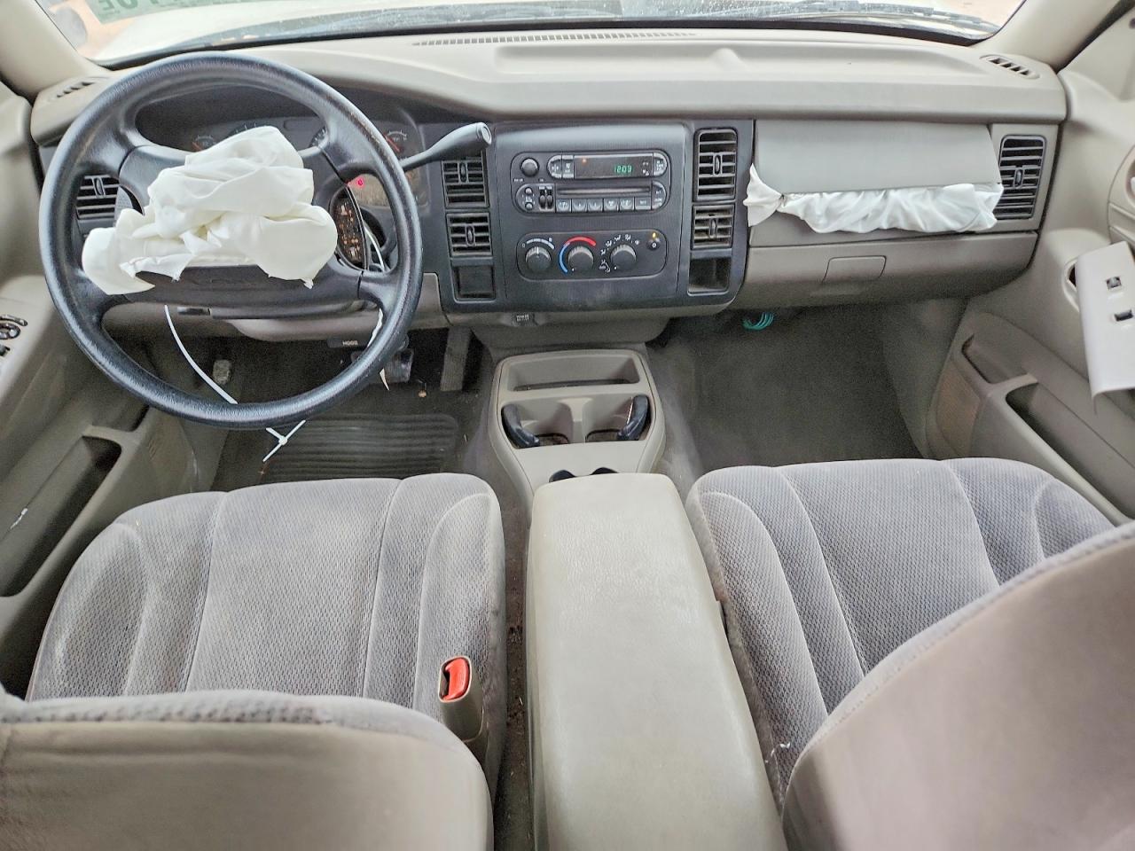 2002 Dodge Dakota Quad Slt Золотой vin: 1B7HL48X52S700963