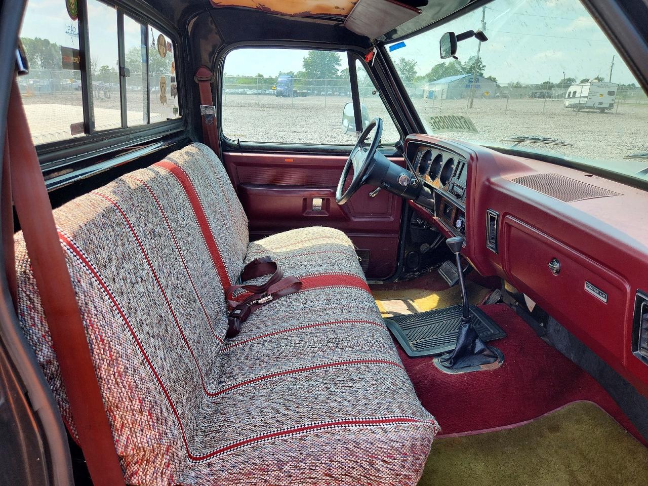 1989 Dodge W-series W100 Black vin: 1B7HM06Y7KS105548