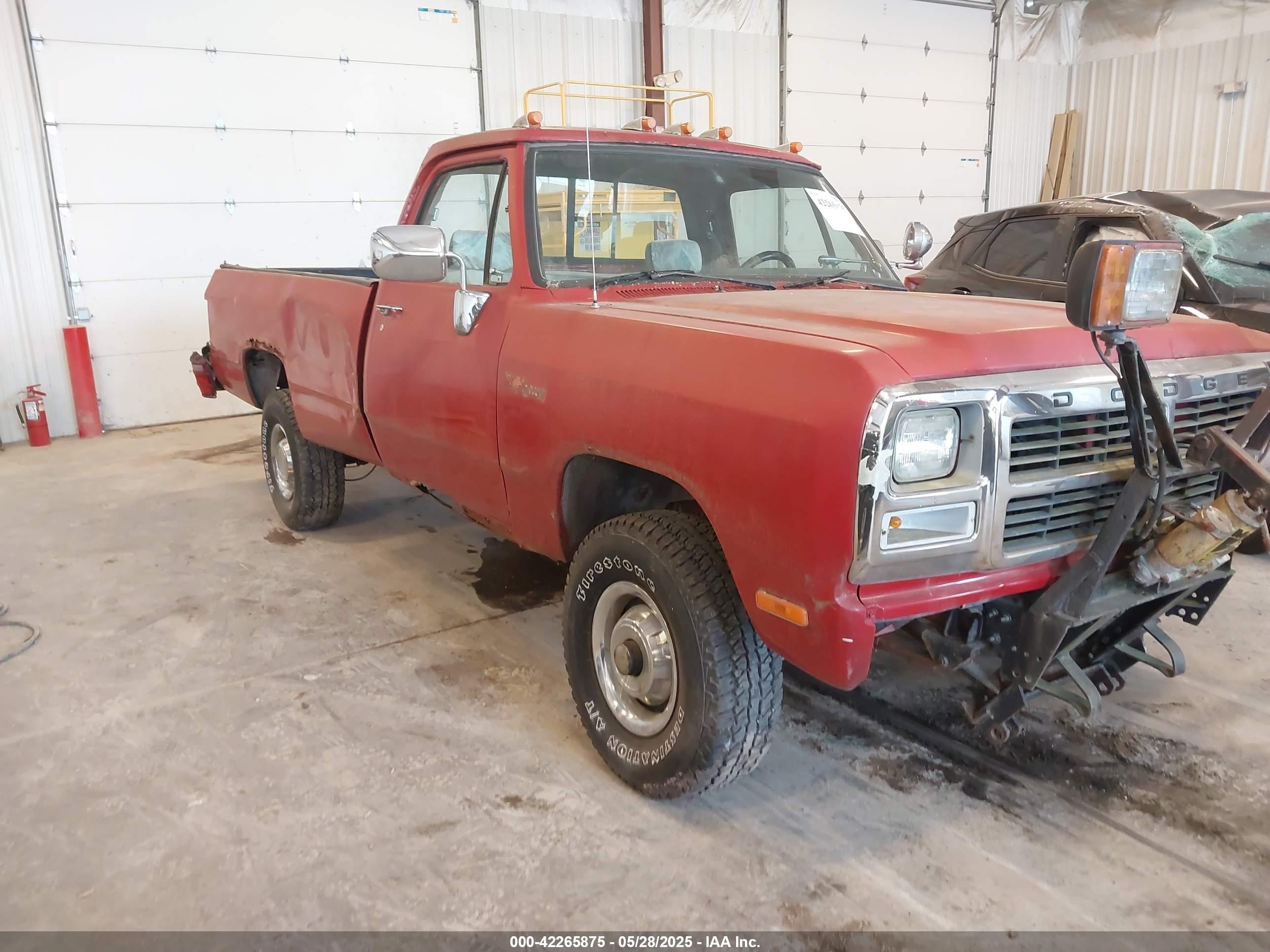 1992 Dodge W-series W150 Красный vin: 1B7HM16Y9NS568155