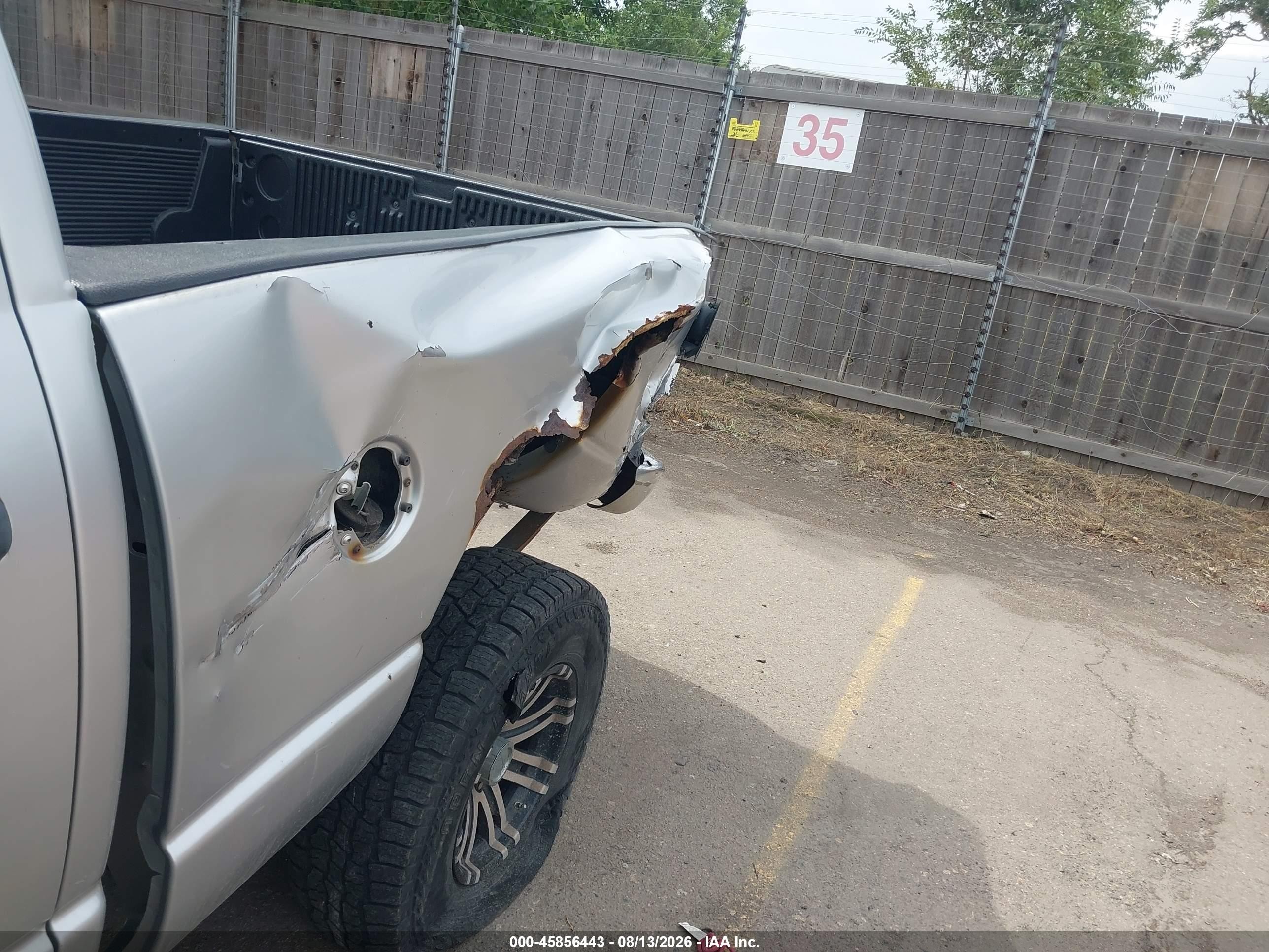 2002 Dodge Ram 1500 St Gray vin: 1B7HU18NX2J104134