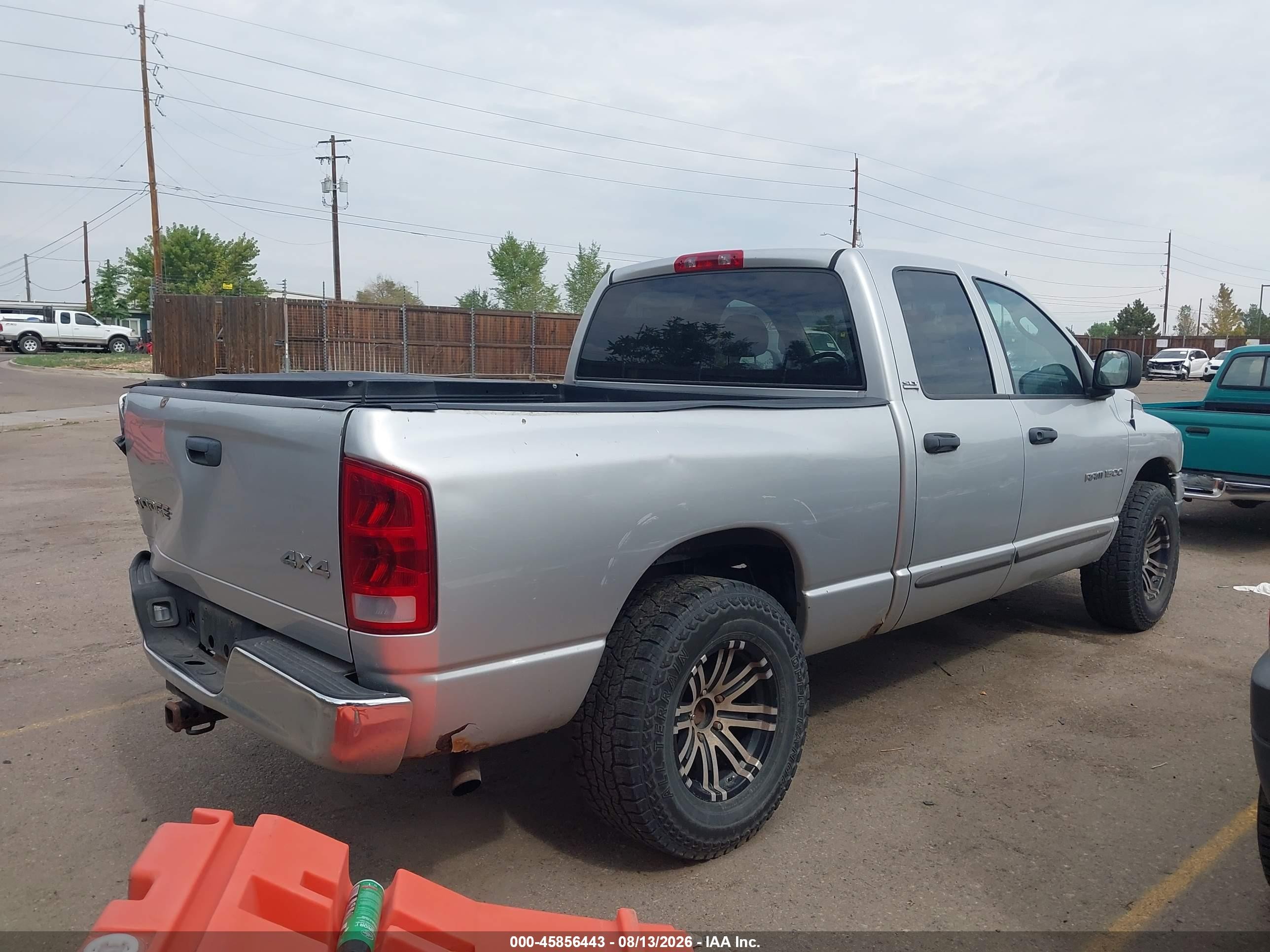 2002 Dodge Ram 1500 St Gray vin: 1B7HU18NX2J104134