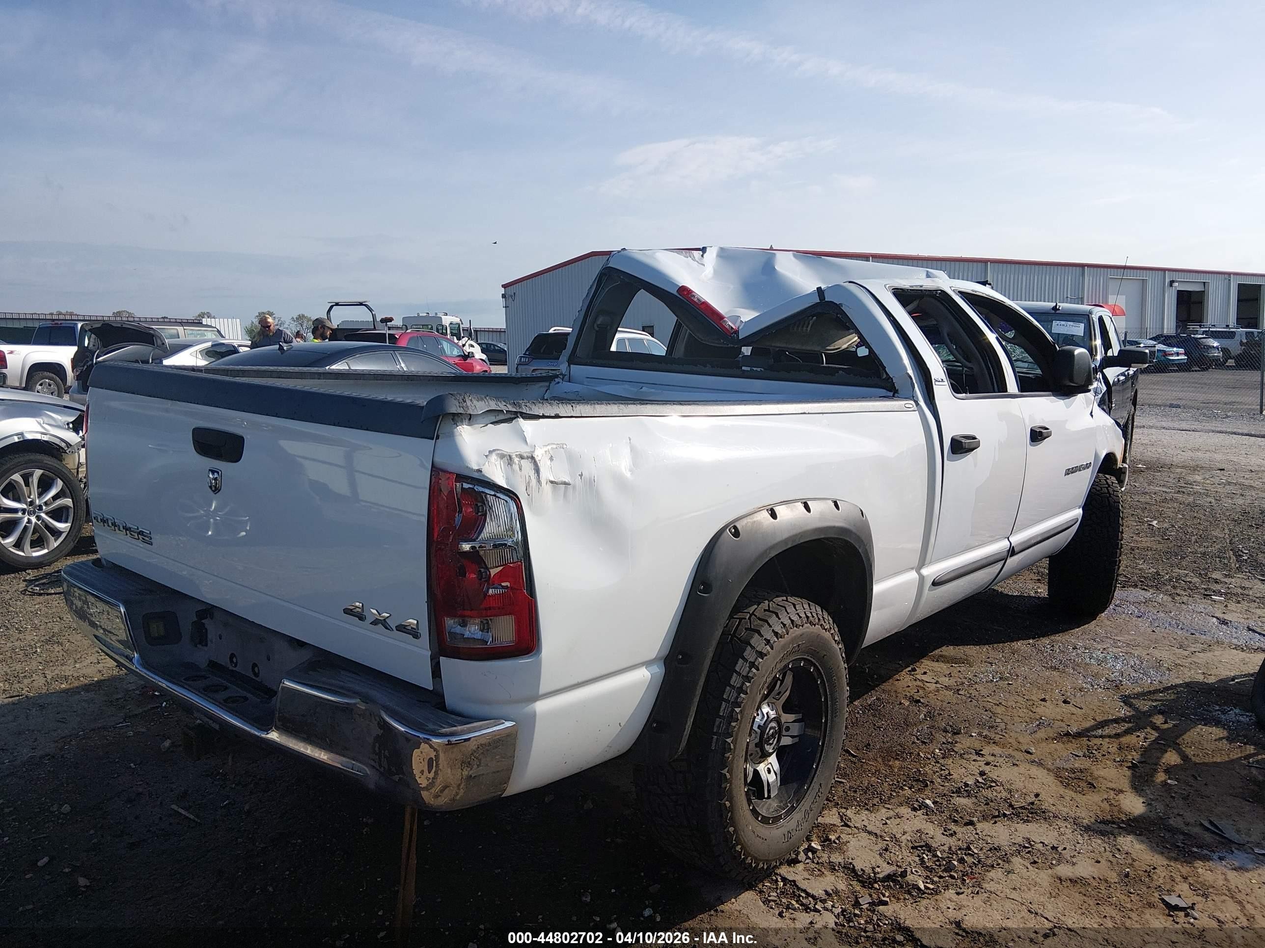 2002 Dodge Ram 1500 St Белый vin: 1B7HU18Z52J115271