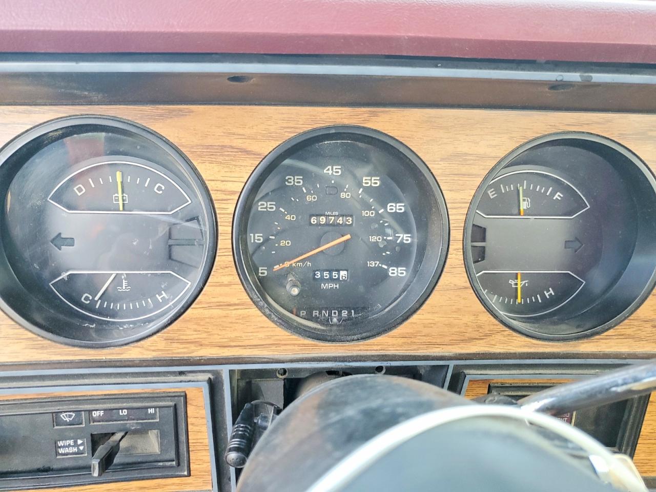 1987 Dodge W-series W100 Gray vin: 1B7HW04T4HS421967
