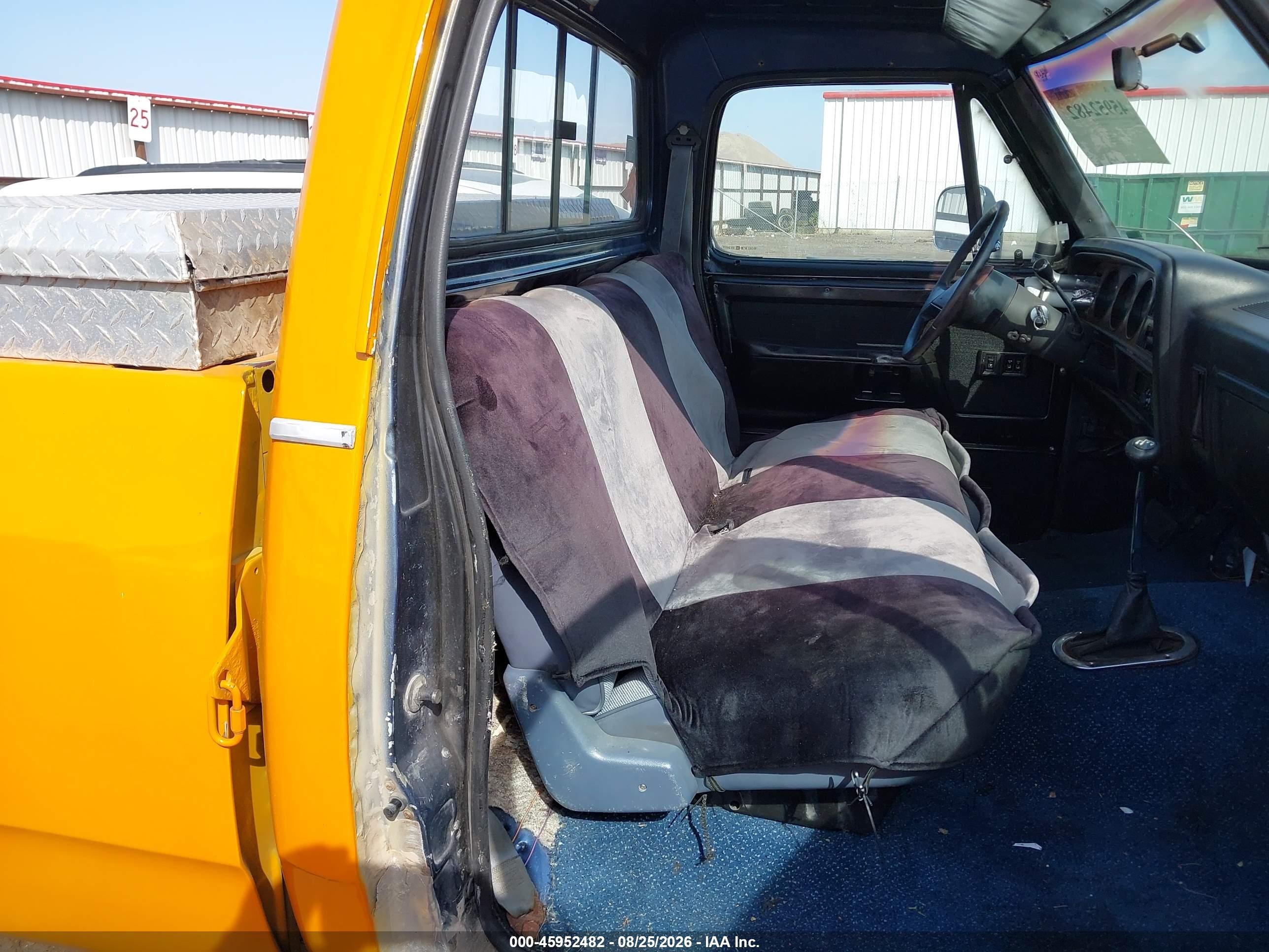 1988 Dodge W-series W150 Orange vin: 1B7HW14W0JS789973