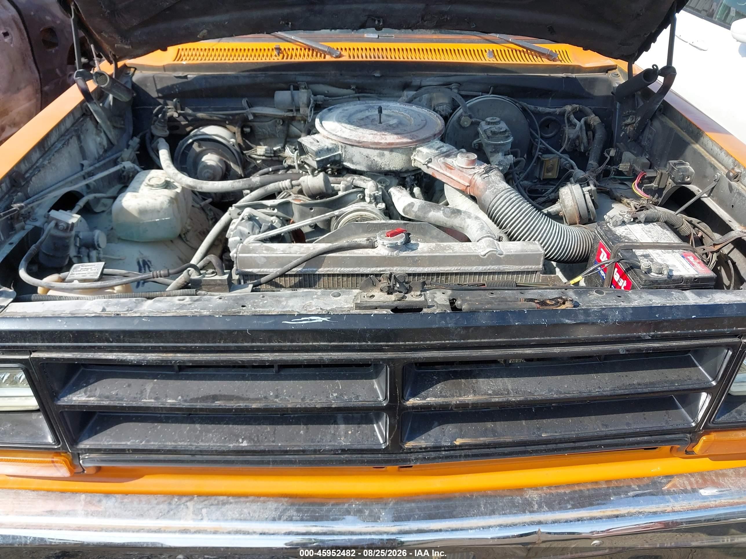 1988 Dodge W-series W150 Orange vin: 1B7HW14W0JS789973