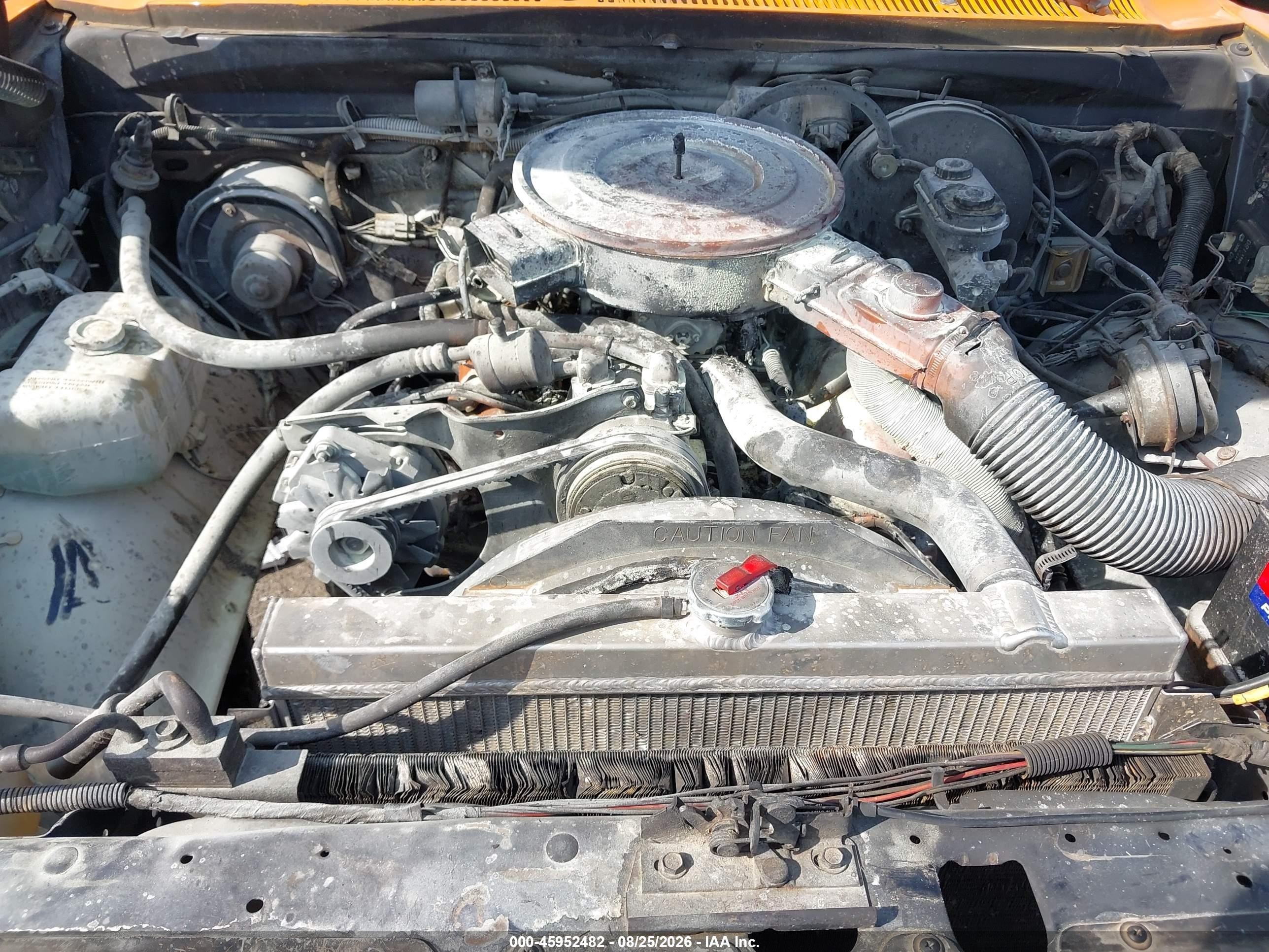 1988 Dodge W-series W150 Orange vin: 1B7HW14W0JS789973