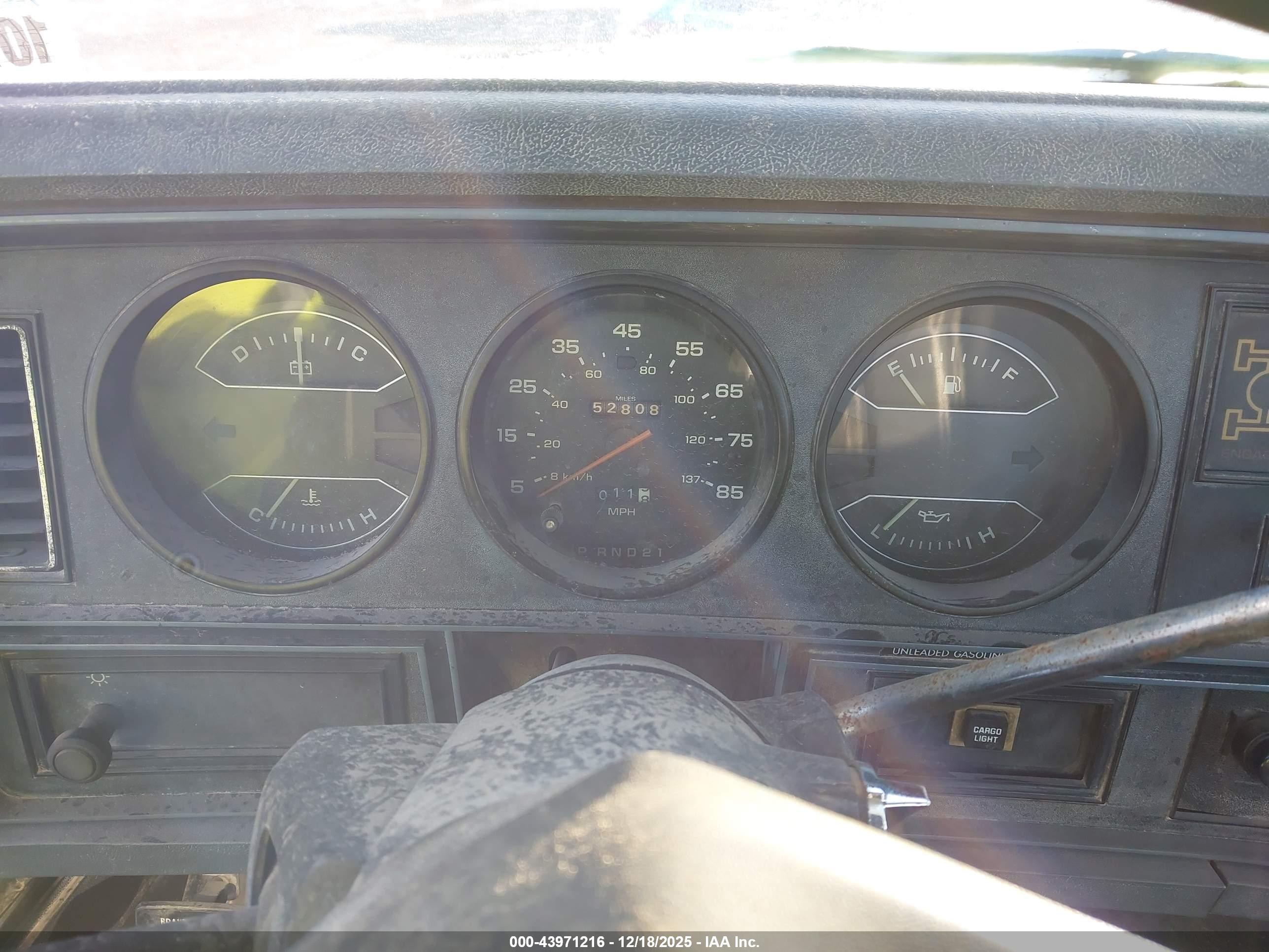 1988 Dodge W-series W150 Серый vin: 1B7HW14Y1JS763125