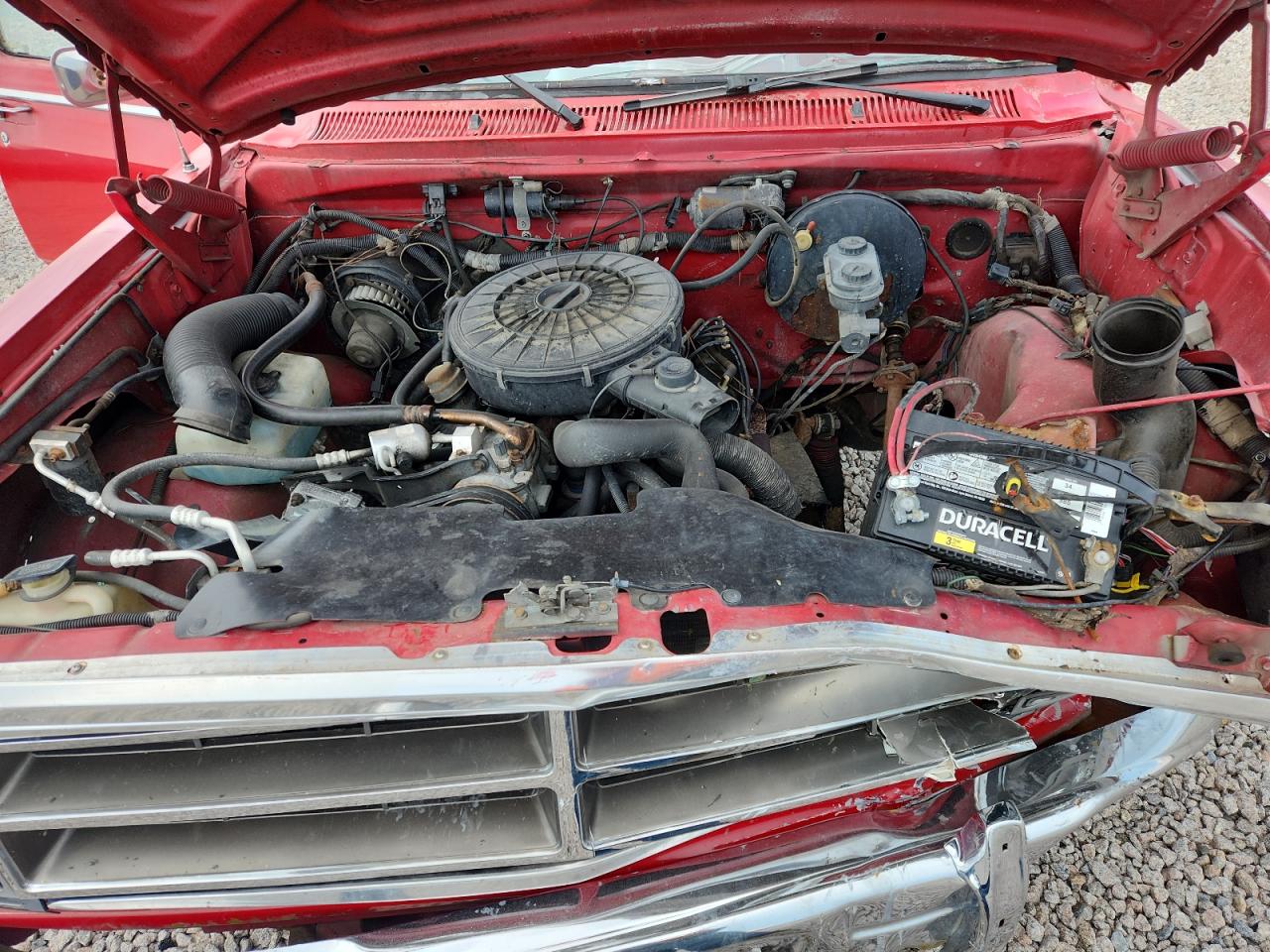 1988 Dodge W-series W150 Red vin: 1B7HW14Y2JS789961