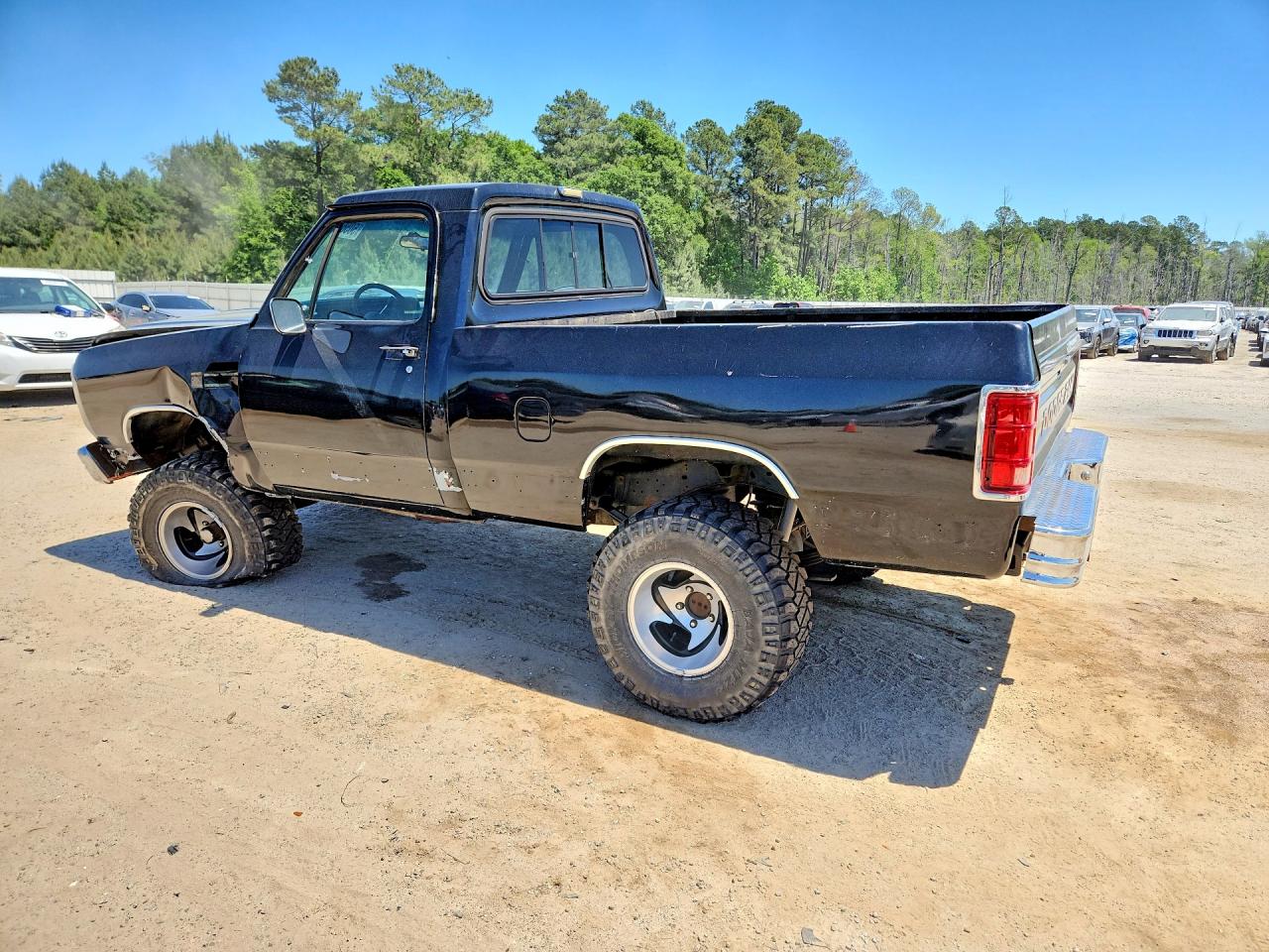 1988 Dodge W-series W150 Черный vin: 1B7HW14Y6JS605685