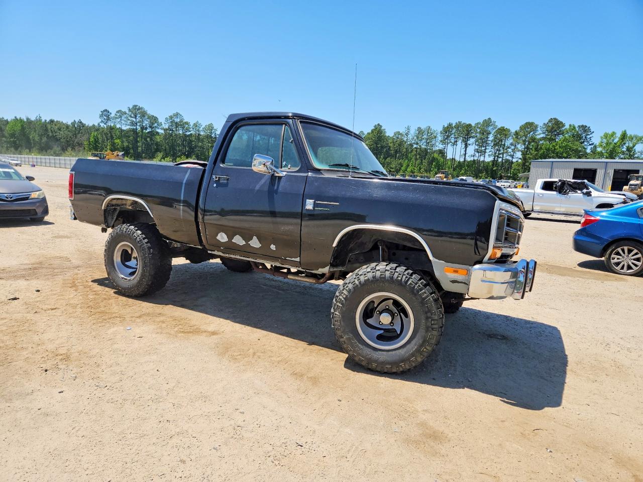 1988 Dodge W-series W150 Черный vin: 1B7HW14Y6JS605685