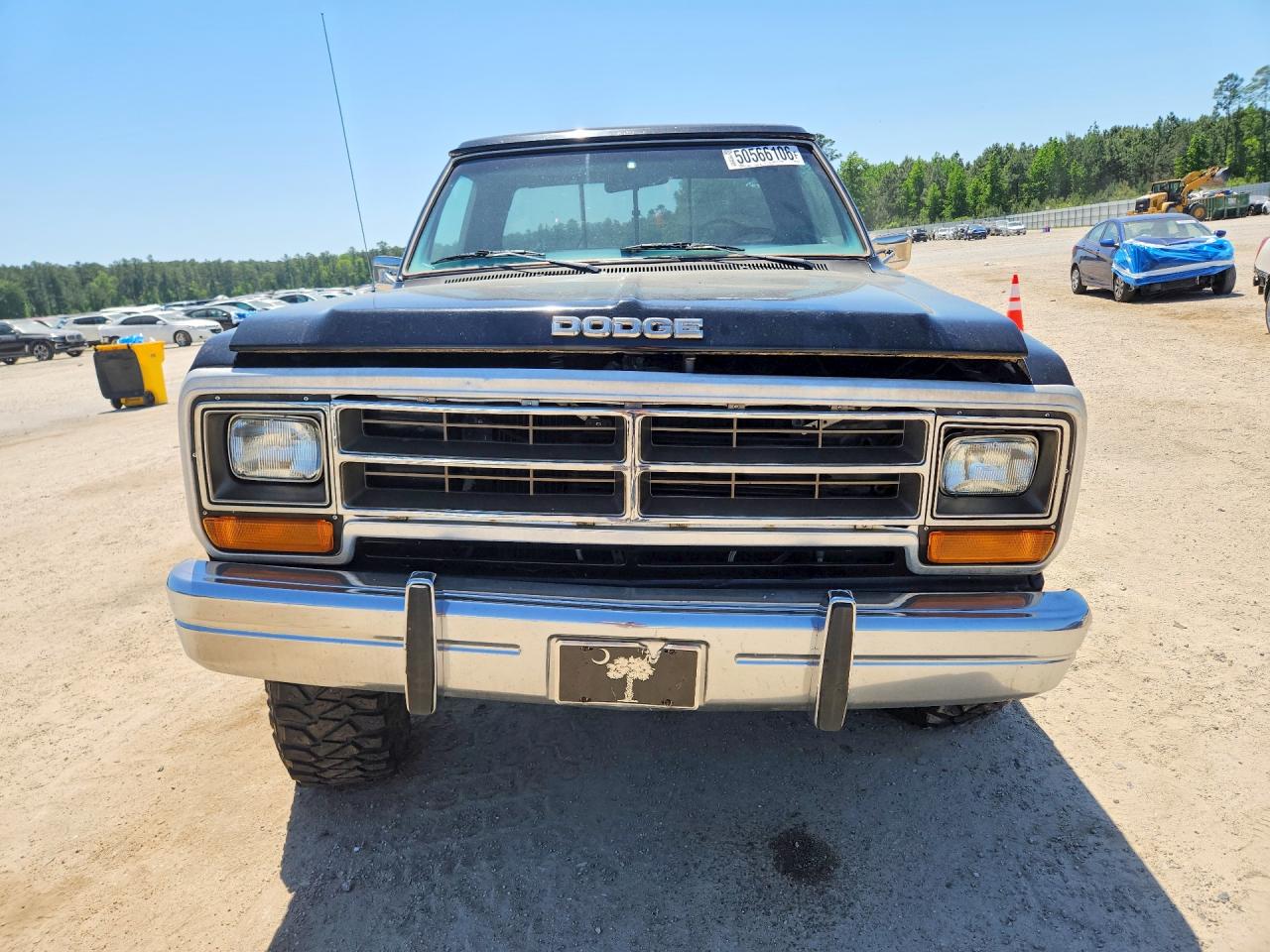 1988 Dodge W-series W150 Черный vin: 1B7HW14Y6JS605685