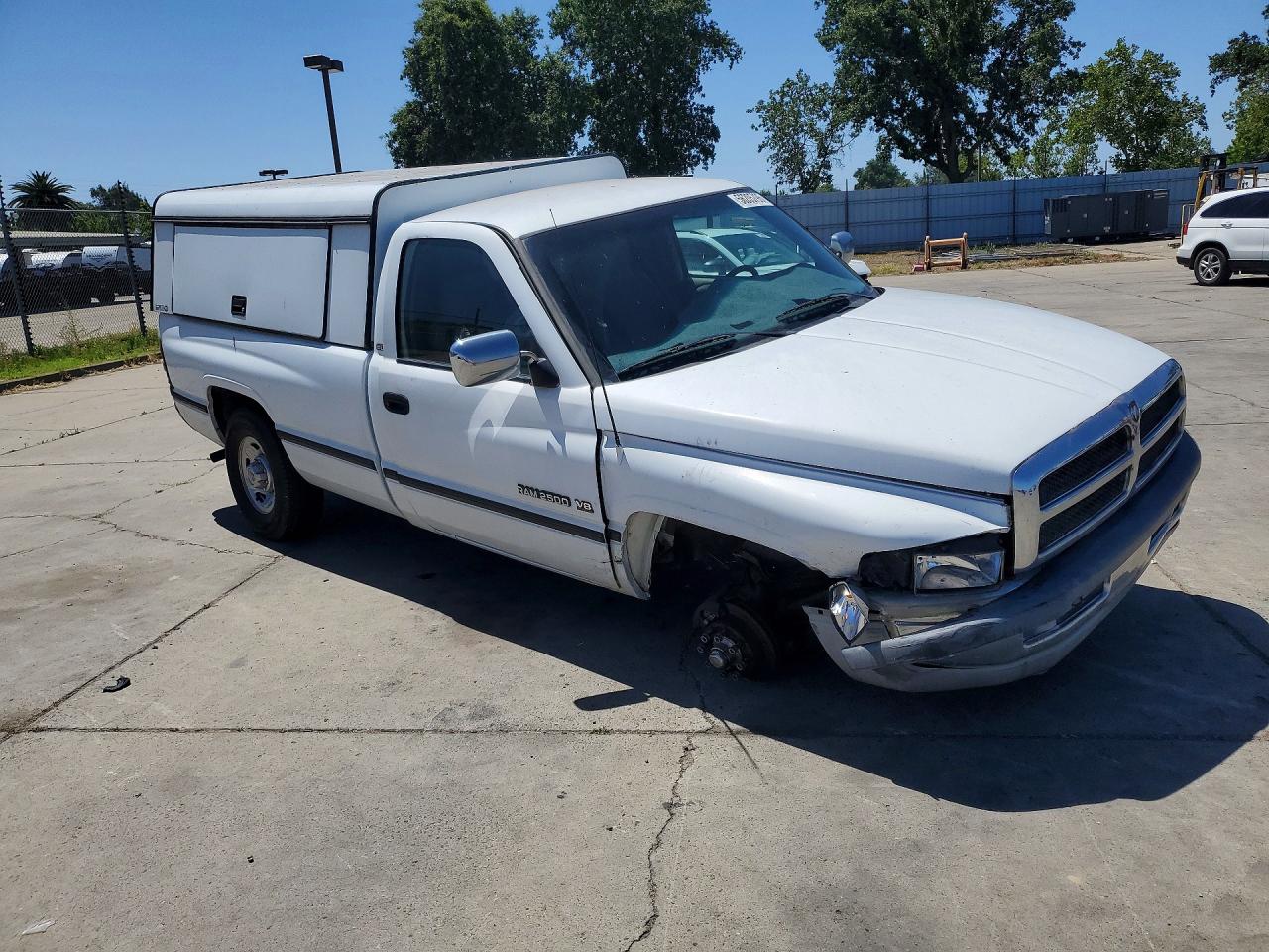 1995 Dodge Ram 2500 White vin: 1B7JC26Z9SS199411