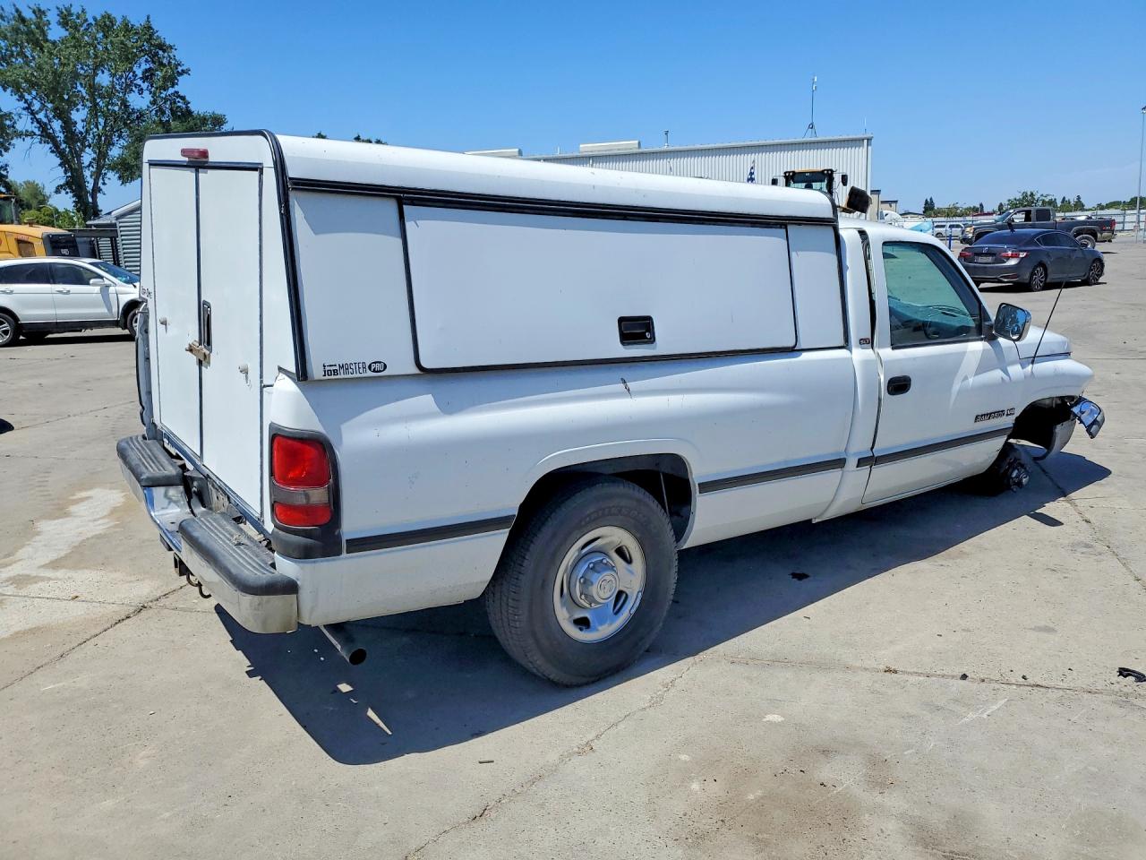 1995 Dodge Ram 2500 White vin: 1B7JC26Z9SS199411
