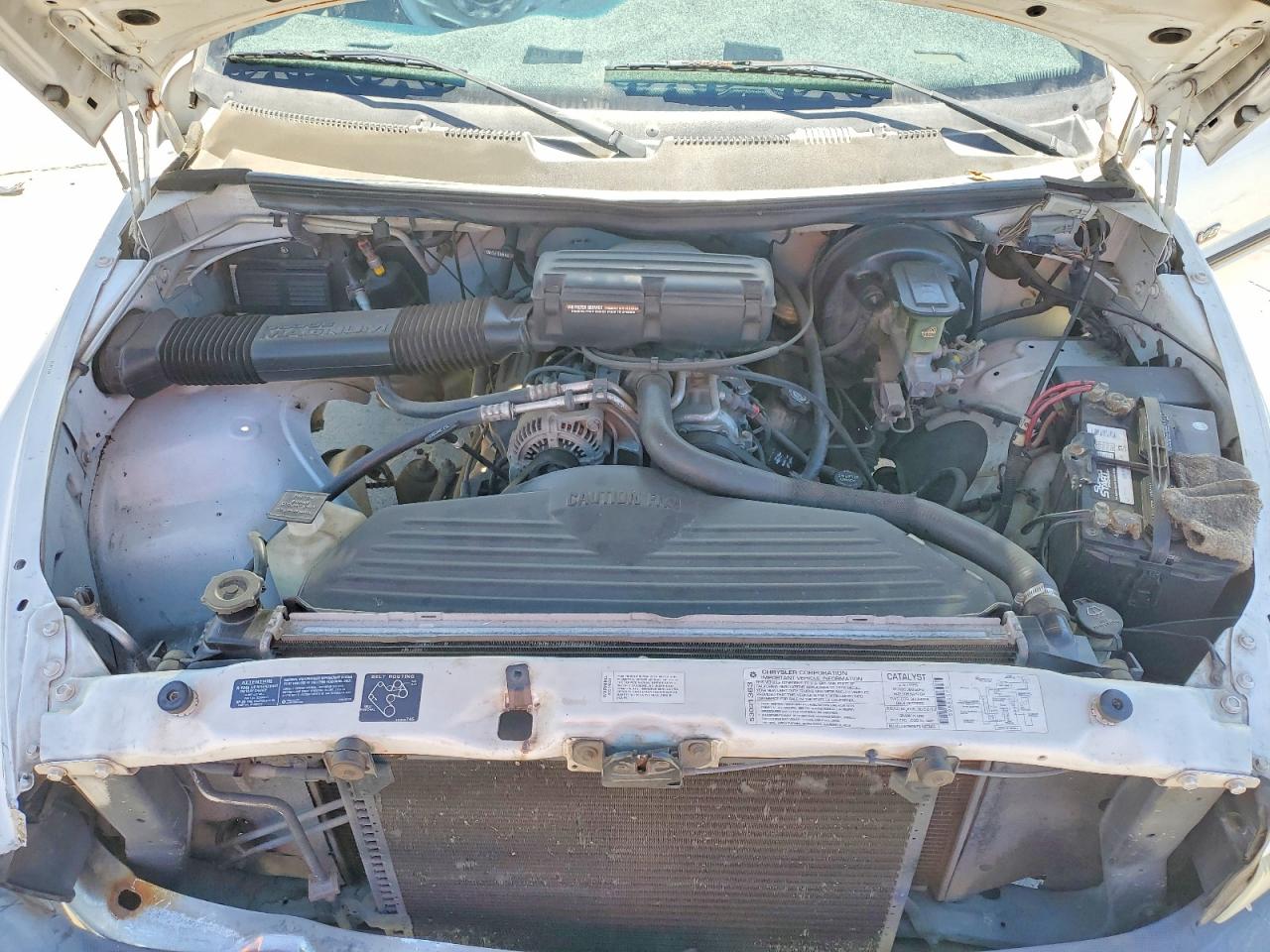1995 Dodge Ram 2500 White vin: 1B7JC26Z9SS199411
