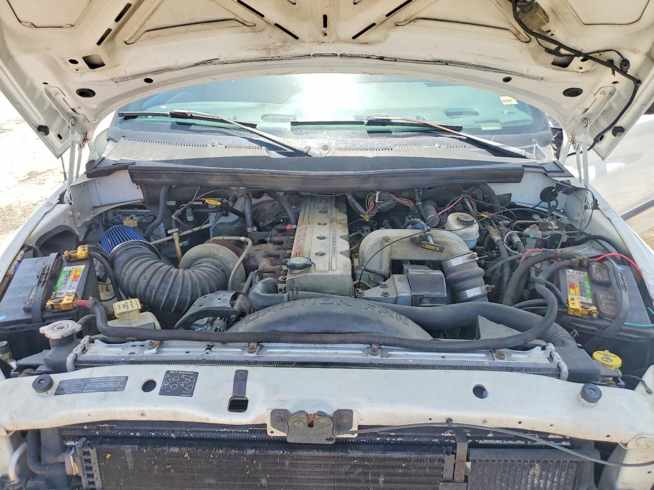 1999 Dodge Ram 2500 White vin: 1B7KC2361XJ534883