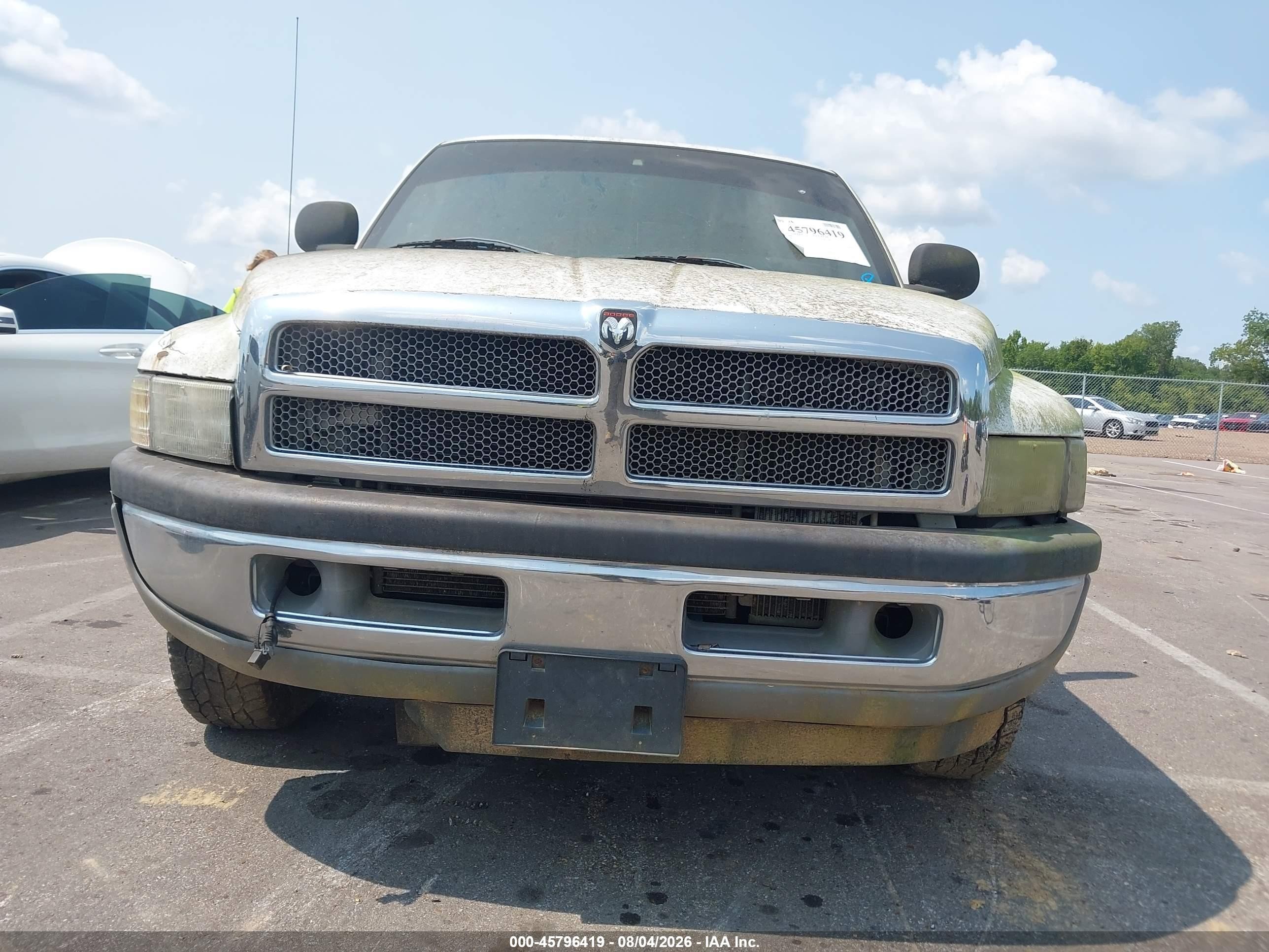 2001 Dodge Ram 2500 St White vin: 1B7KC23651J195200