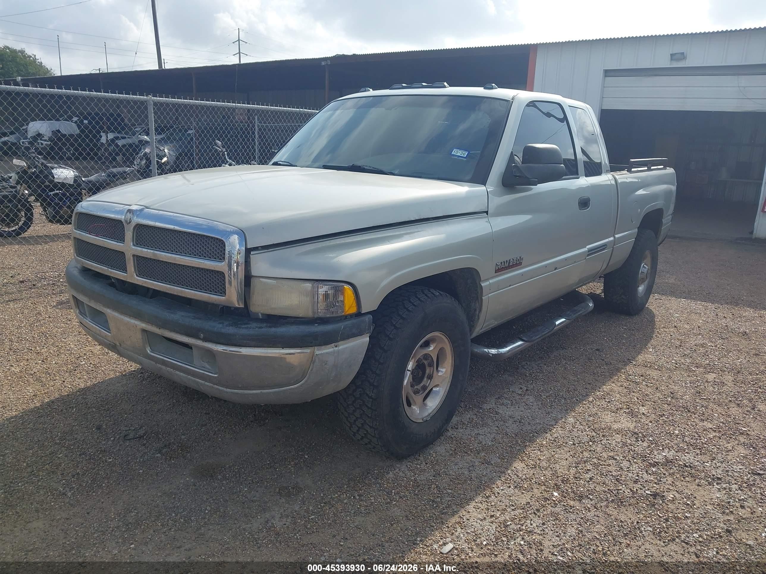 2001 Dodge Ram 2500 St Silver vin: 1B7KC236X1J500268
