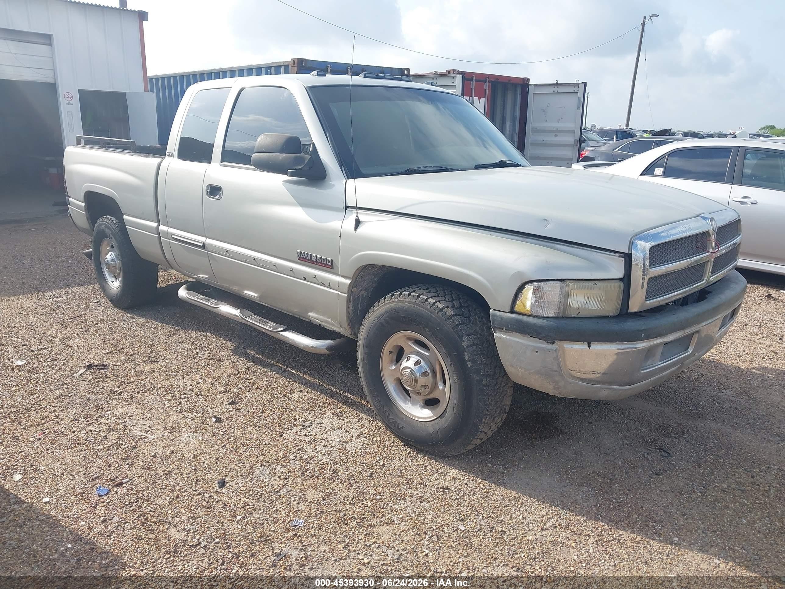 2001 Dodge Ram 2500 St Silver vin: 1B7KC236X1J500268