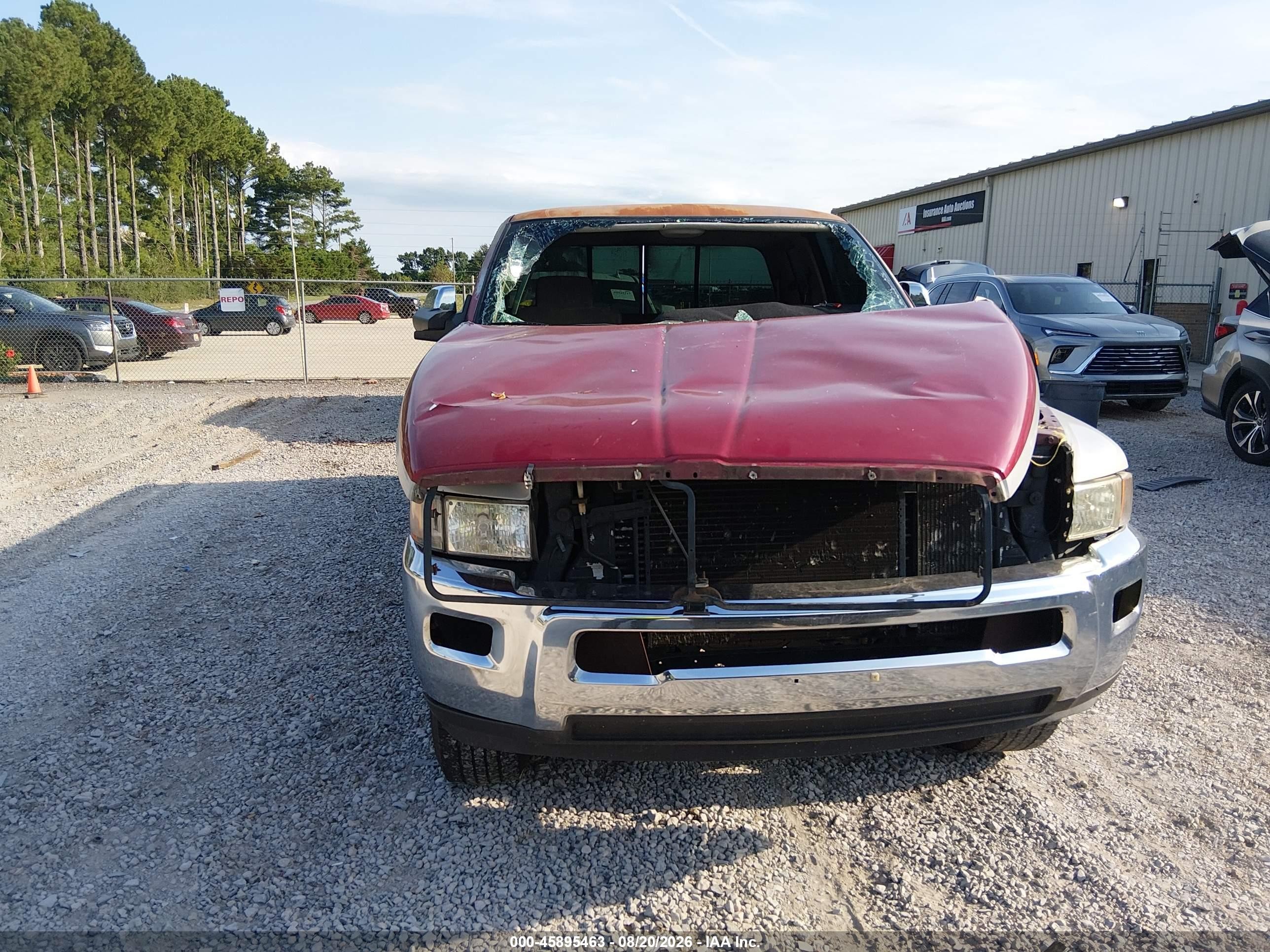 1996 Dodge Ram 2500   Red vin: 1B7KC23C6TJ168287