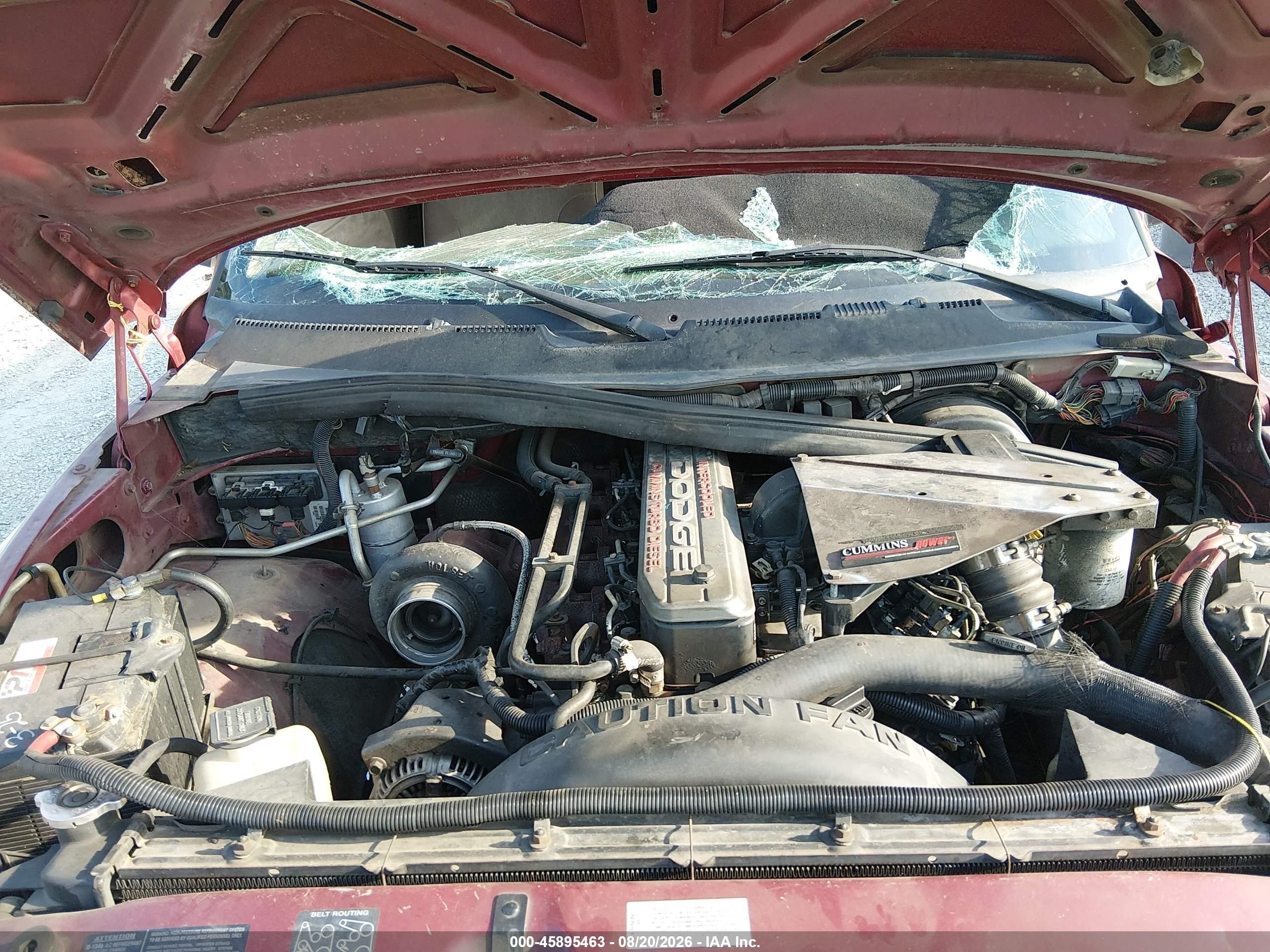 1996 Dodge Ram 2500   Red vin: 1B7KC23C6TJ168287