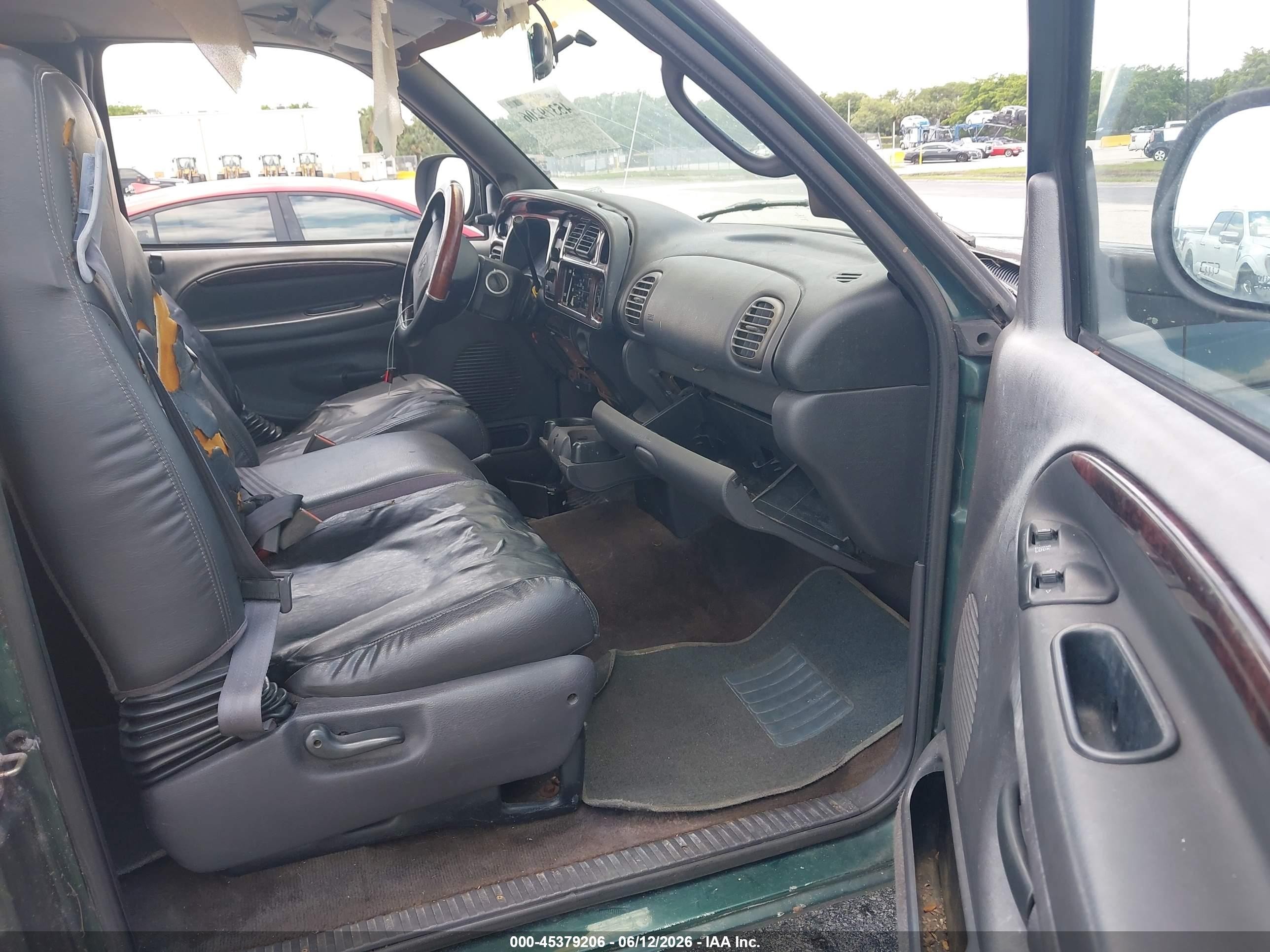 2000 Dodge Ram 2500 St Green vin: 1B7KC23Z0YJ114785