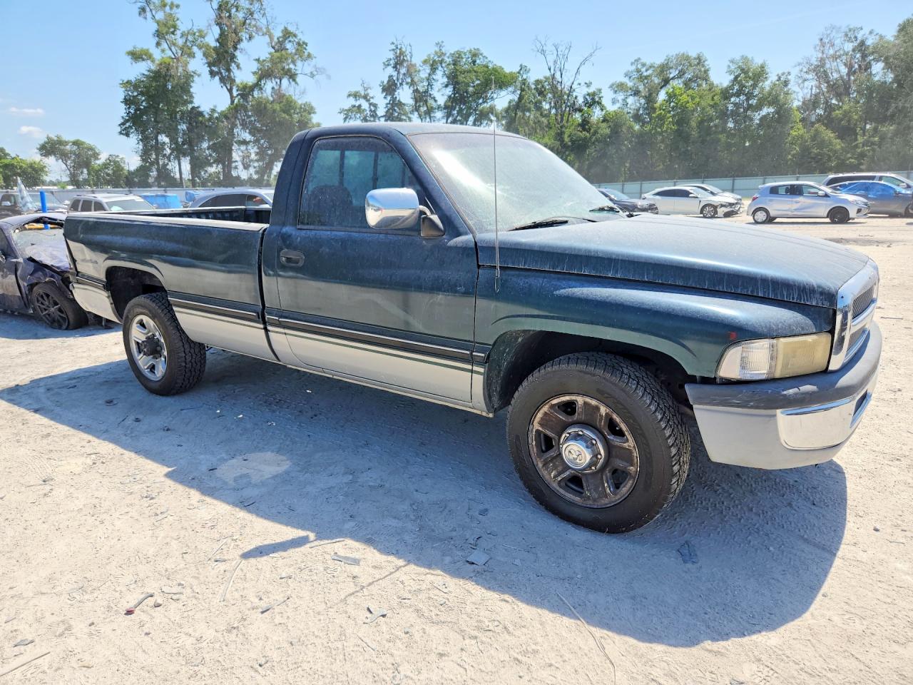 1995 Dodge Ram 2500 Green vin: 1B7KC26W0SS199436