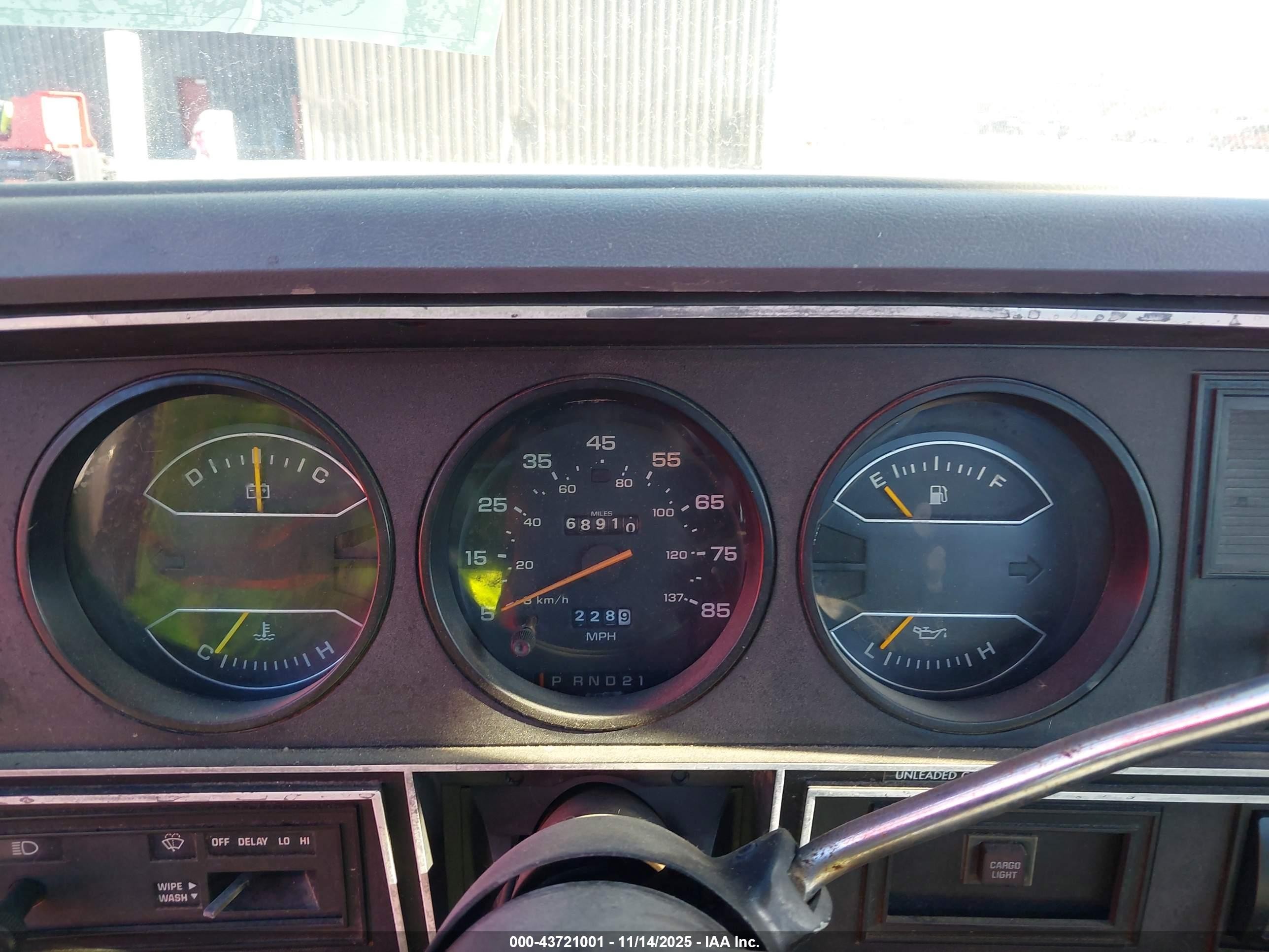 1987 Dodge D-series D200/d250 Серый vin: 1B7KD2452HS396351