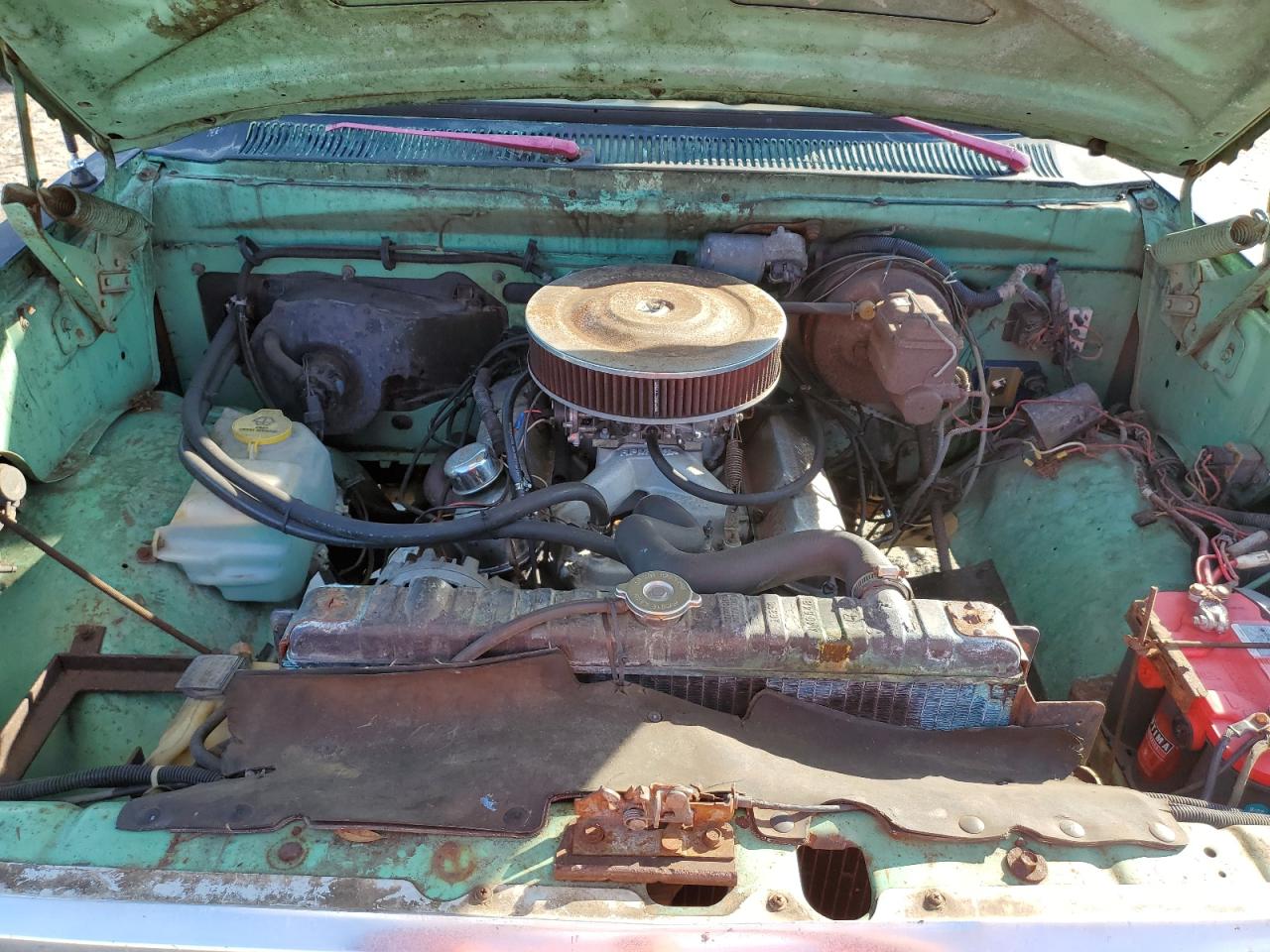 1985 Dodge D-series D300 Green vin: 1B7KD34W7FS621228
