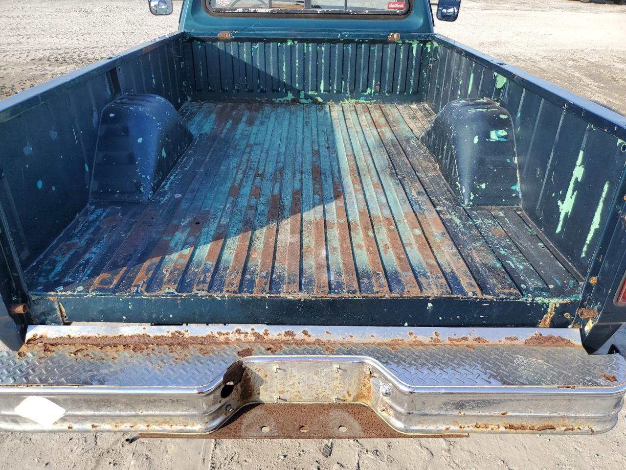 1985 Dodge D-series D300 Green vin: 1B7KD34W7FS621228