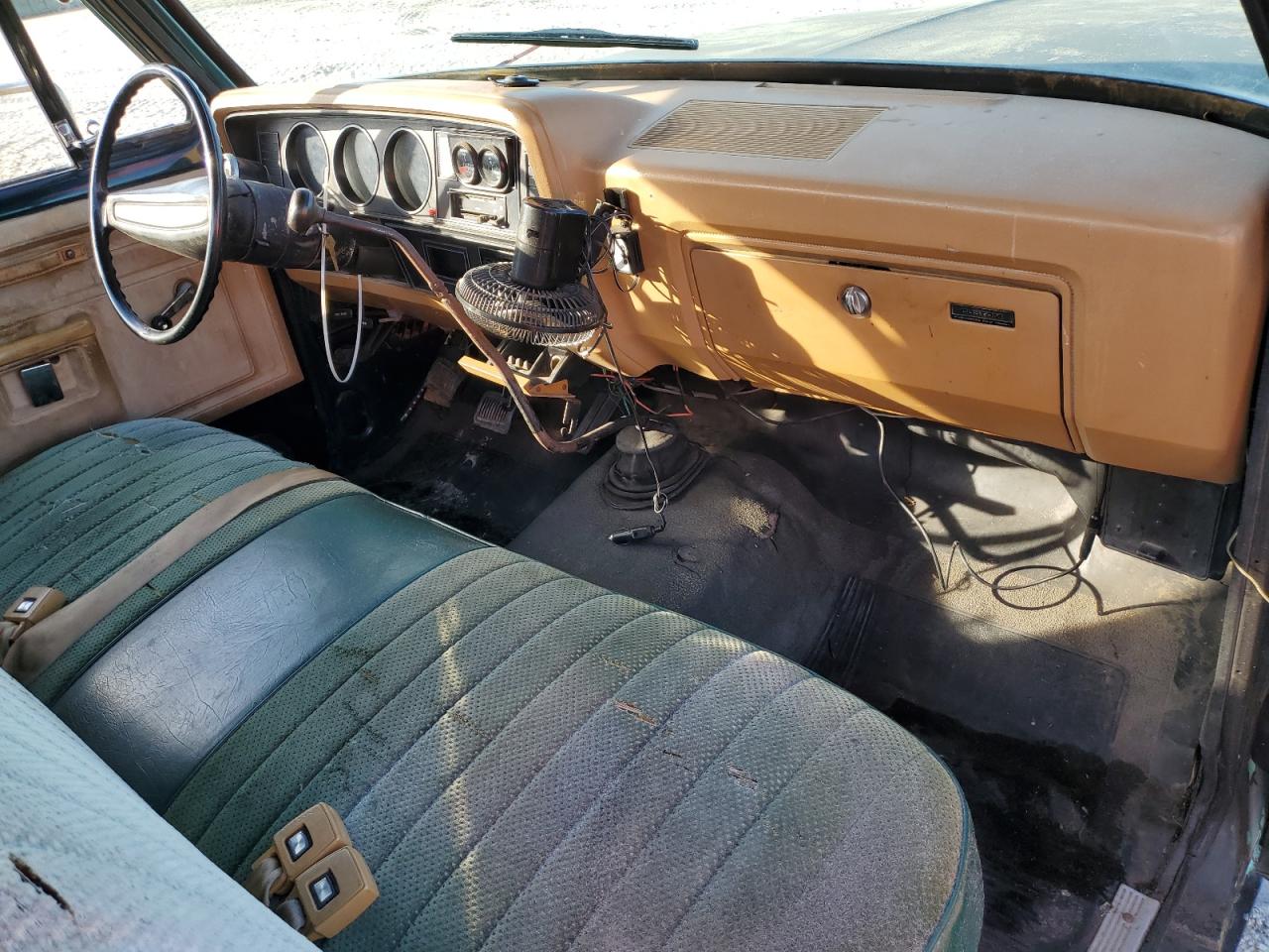 1985 Dodge D-series D300 Green vin: 1B7KD34W7FS621228