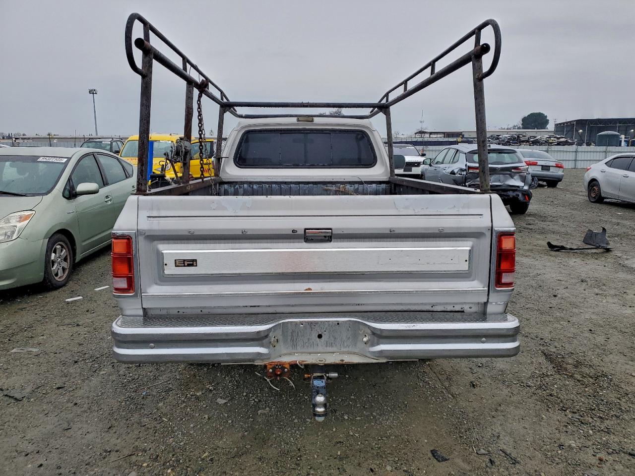 1990 Dodge D-series D200 Серебряный vin: 1B7KE26Z0LS653237