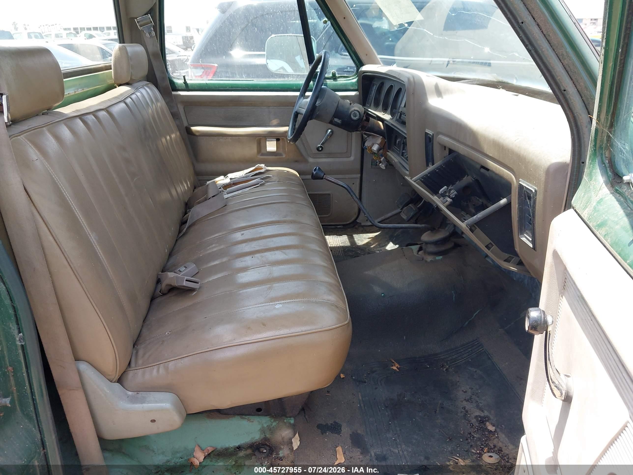 1990 Dodge D-series D200/d250 Зеленый vin: 1B7KE26Z1LS705300