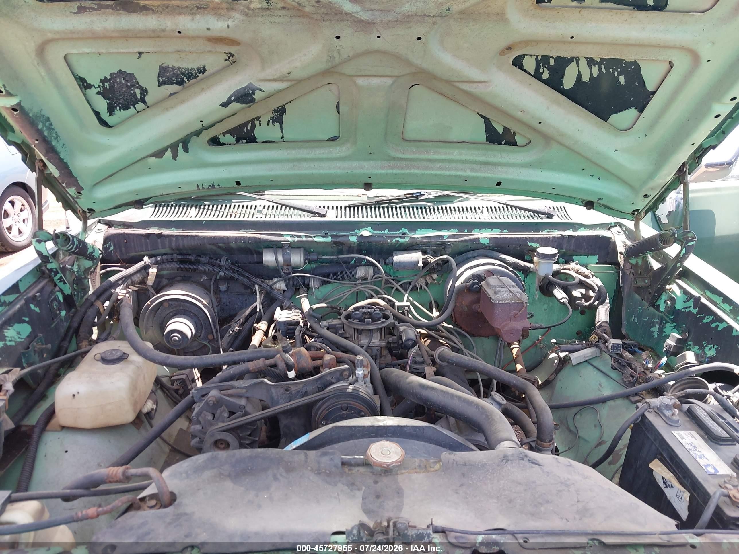 1990 Dodge D-series D200/d250 Зеленый vin: 1B7KE26Z1LS705300