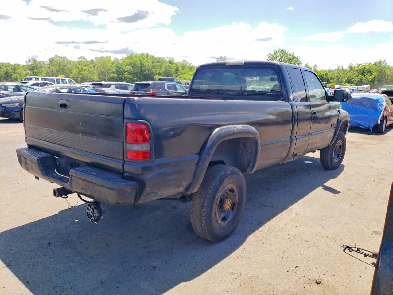 1999 Dodge Ram 2500 Black vin: 1B7KF2361XJ539010