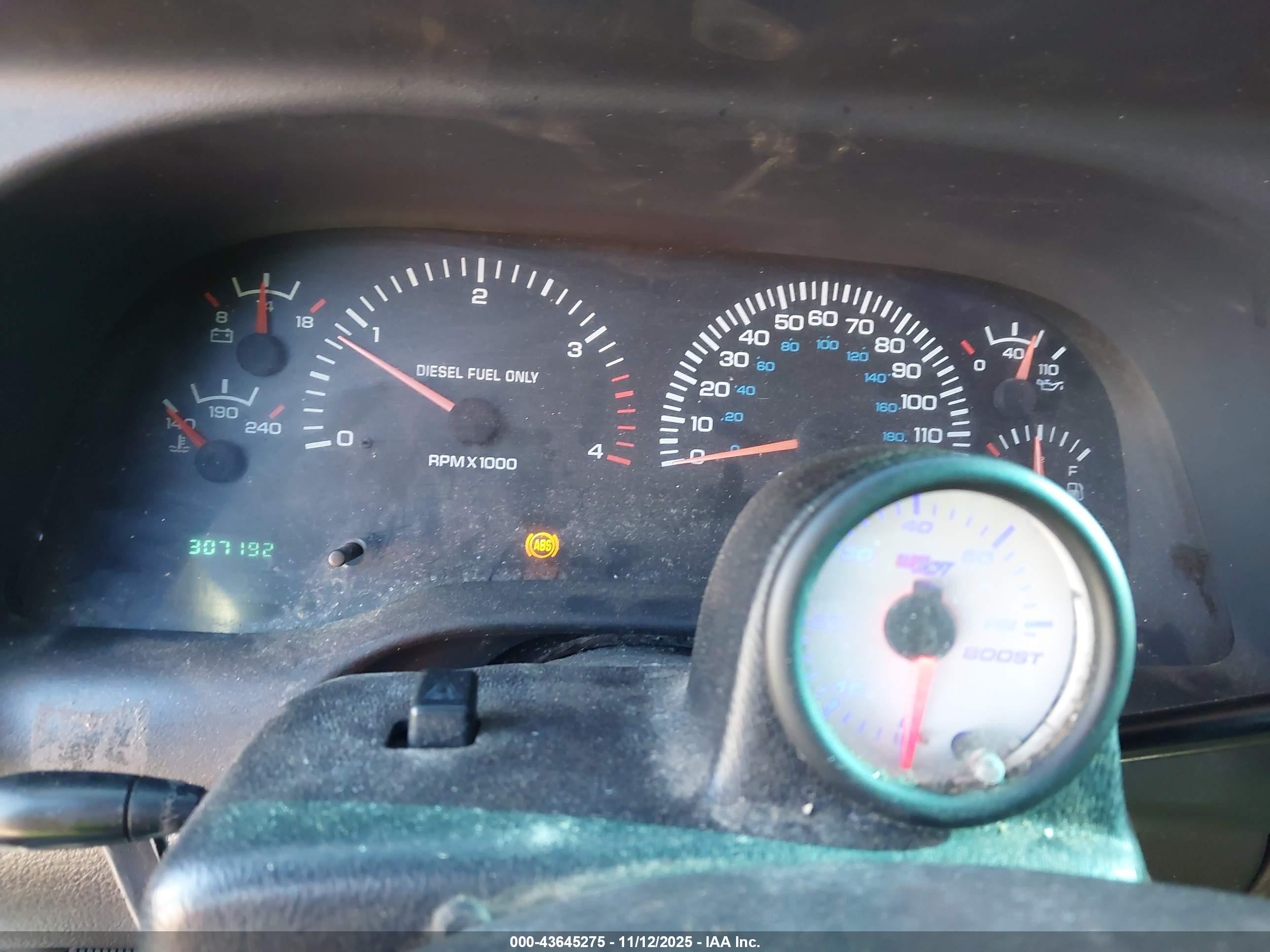 2000 Dodge Ram 2500 St Синий vin: 1B7KF2362YJ185368