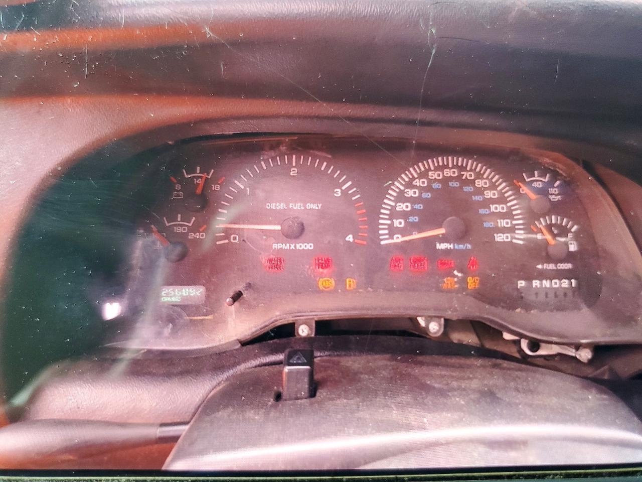 2000 Dodge Ram 2500 Черный vin: 1B7KF2363YJ117161